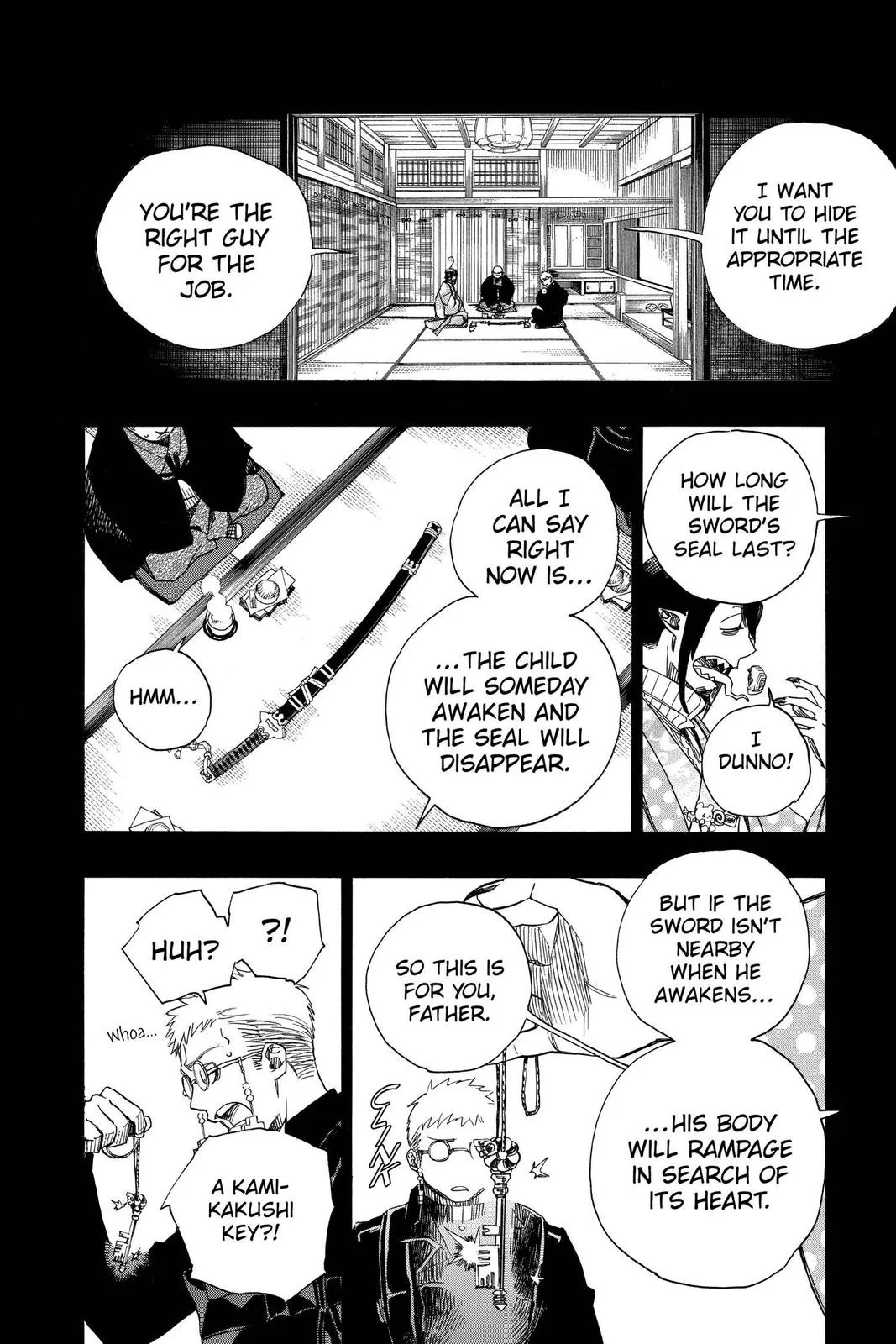 Blue Exorcist, chapter 120, page 2