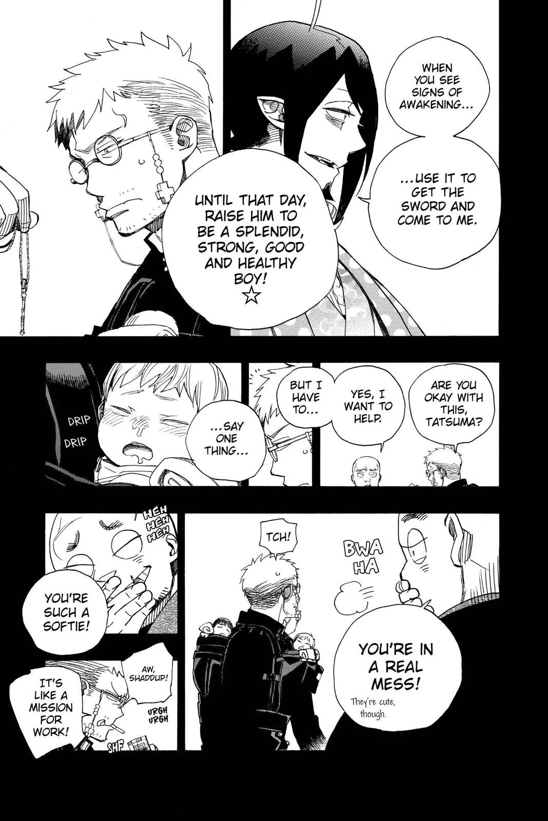 Blue Exorcist, chapter 120, page 3