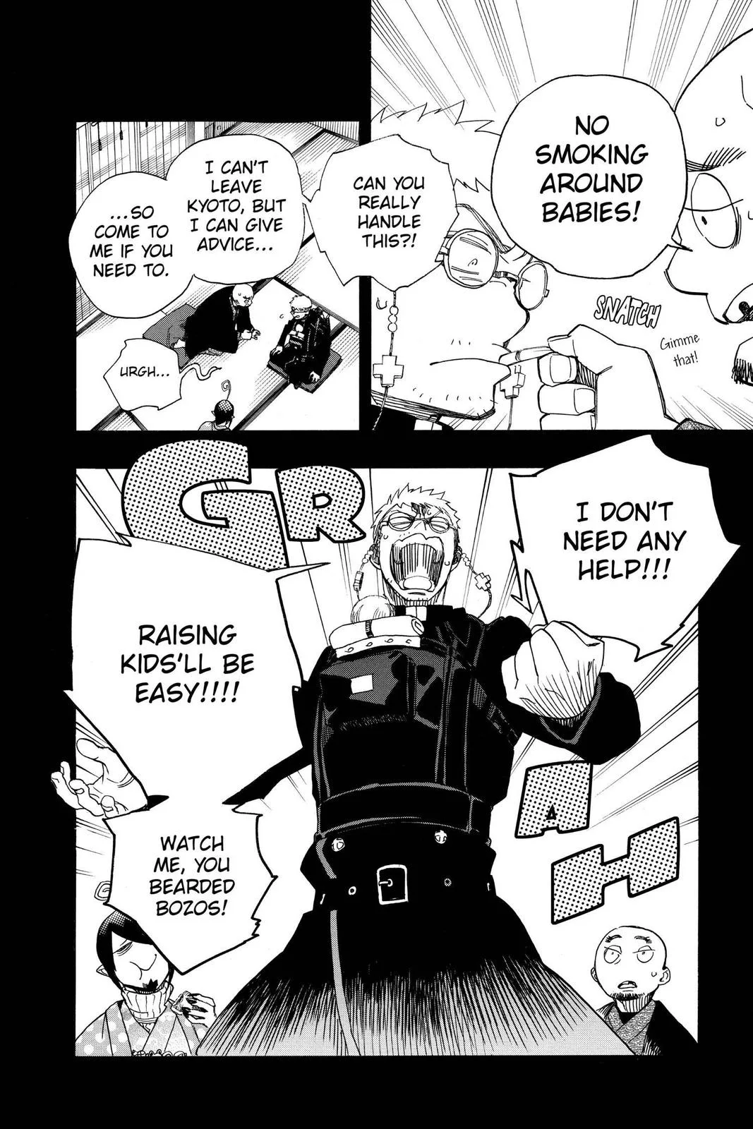 Blue Exorcist, chapter 120, page 4