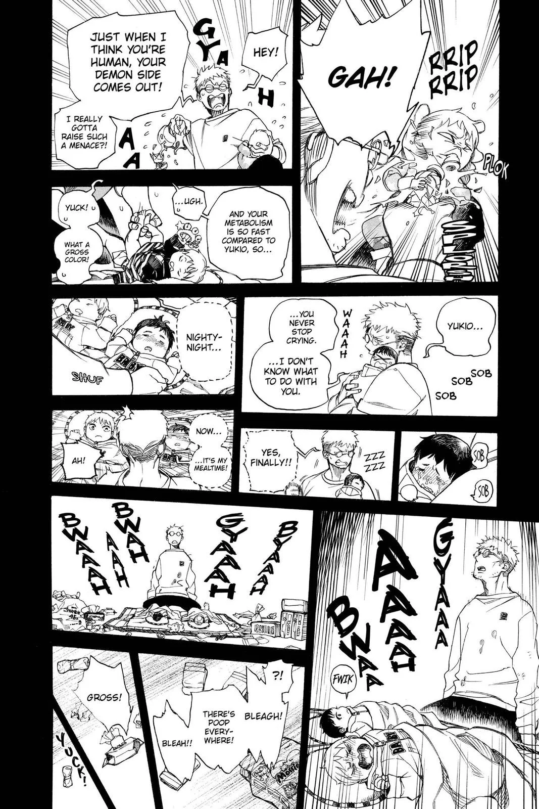 Blue Exorcist, chapter 120, page 6