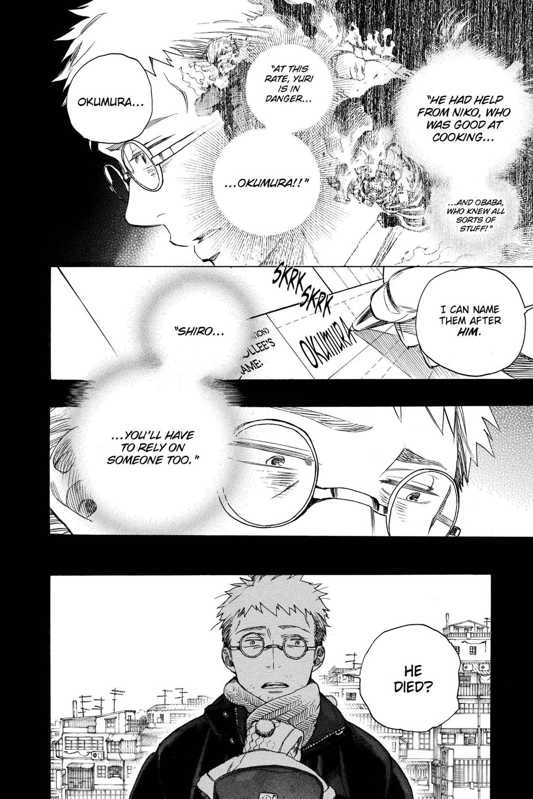 Blue Exorcist, chapter 120, page 8