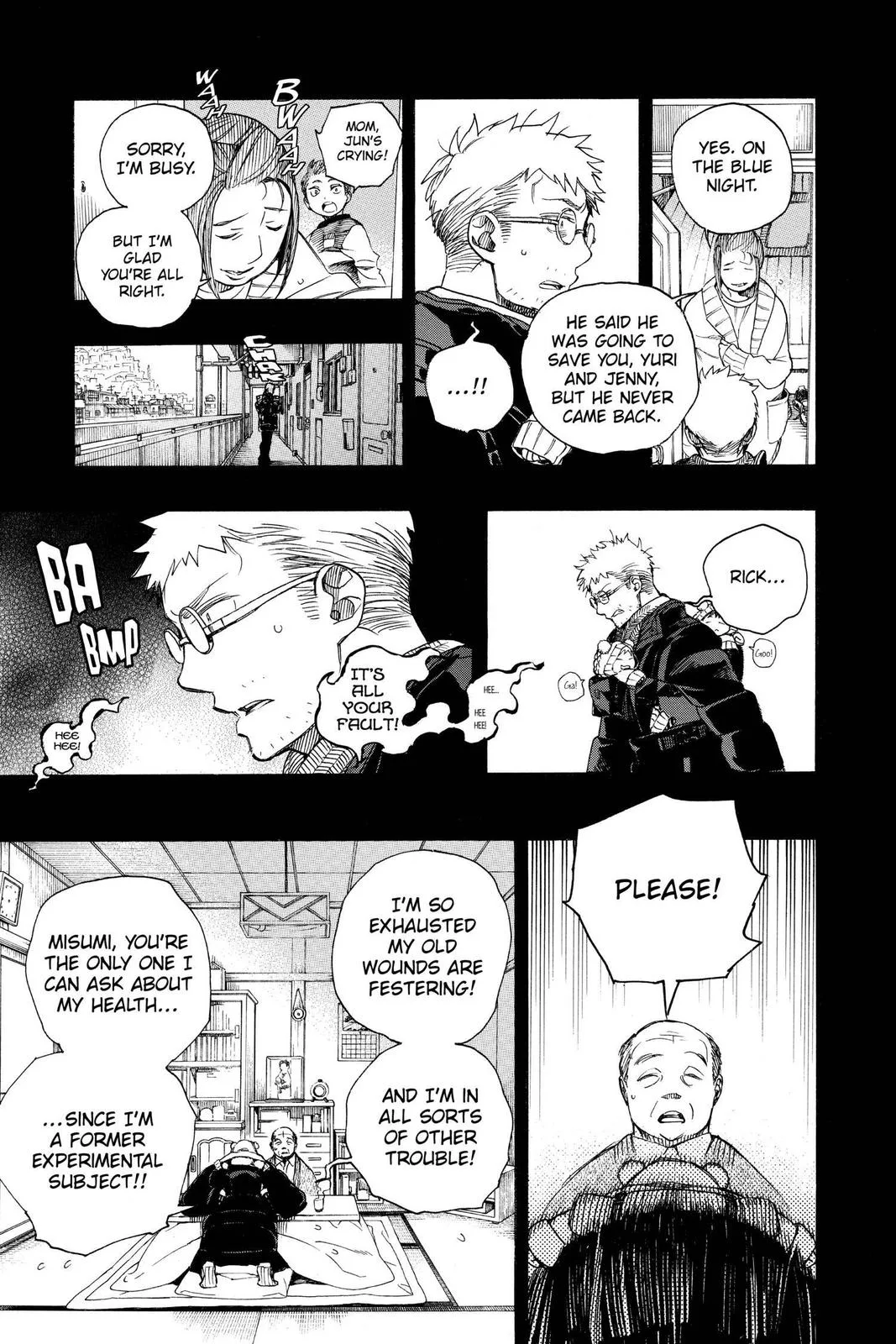 Blue Exorcist, chapter 120, page 9