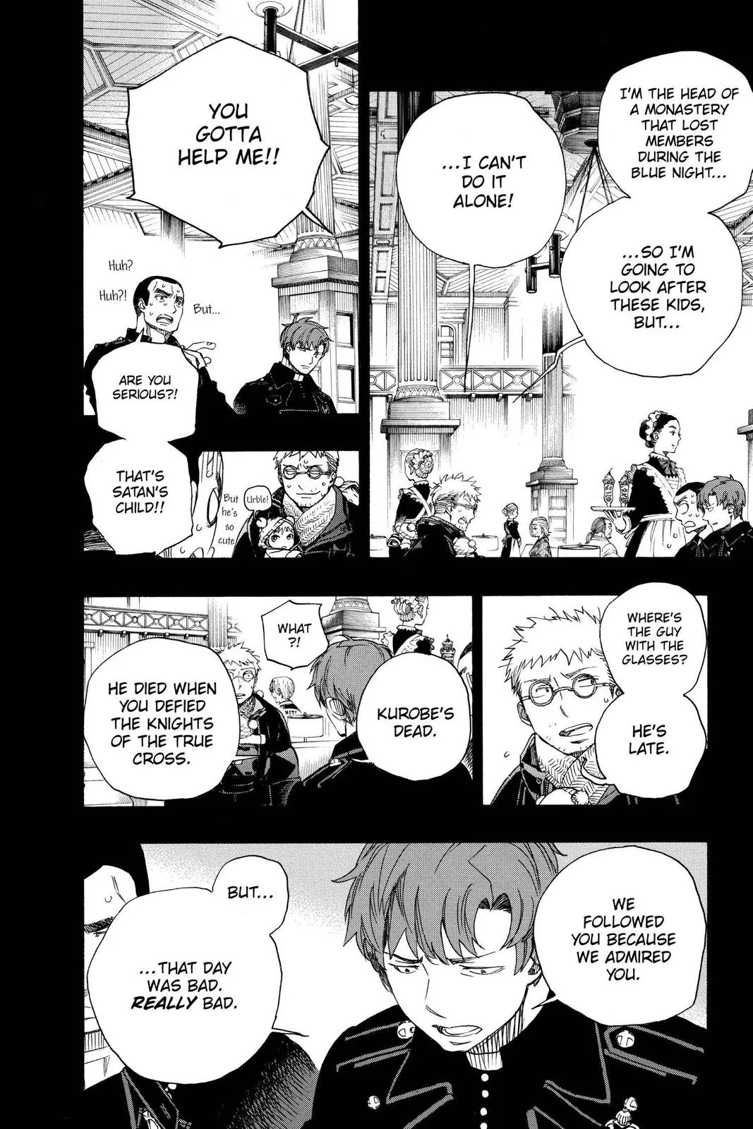 Blue Exorcist, chapter 120, page 10