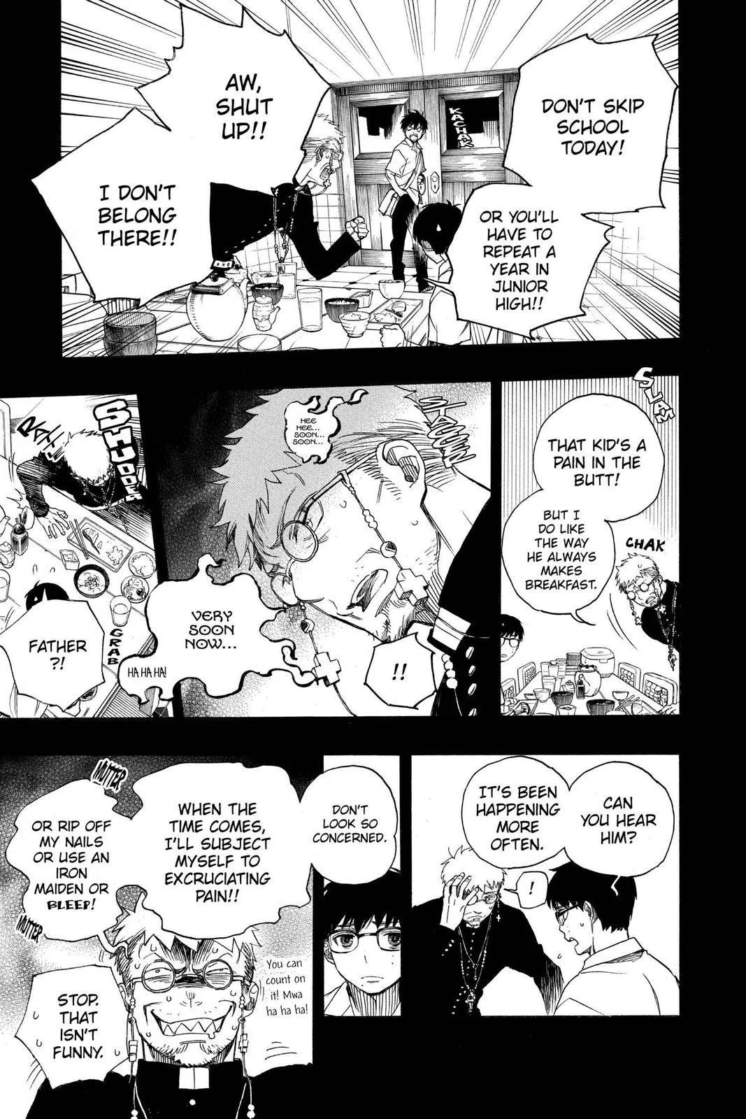 Blue Exorcist, chapter 120, page 15