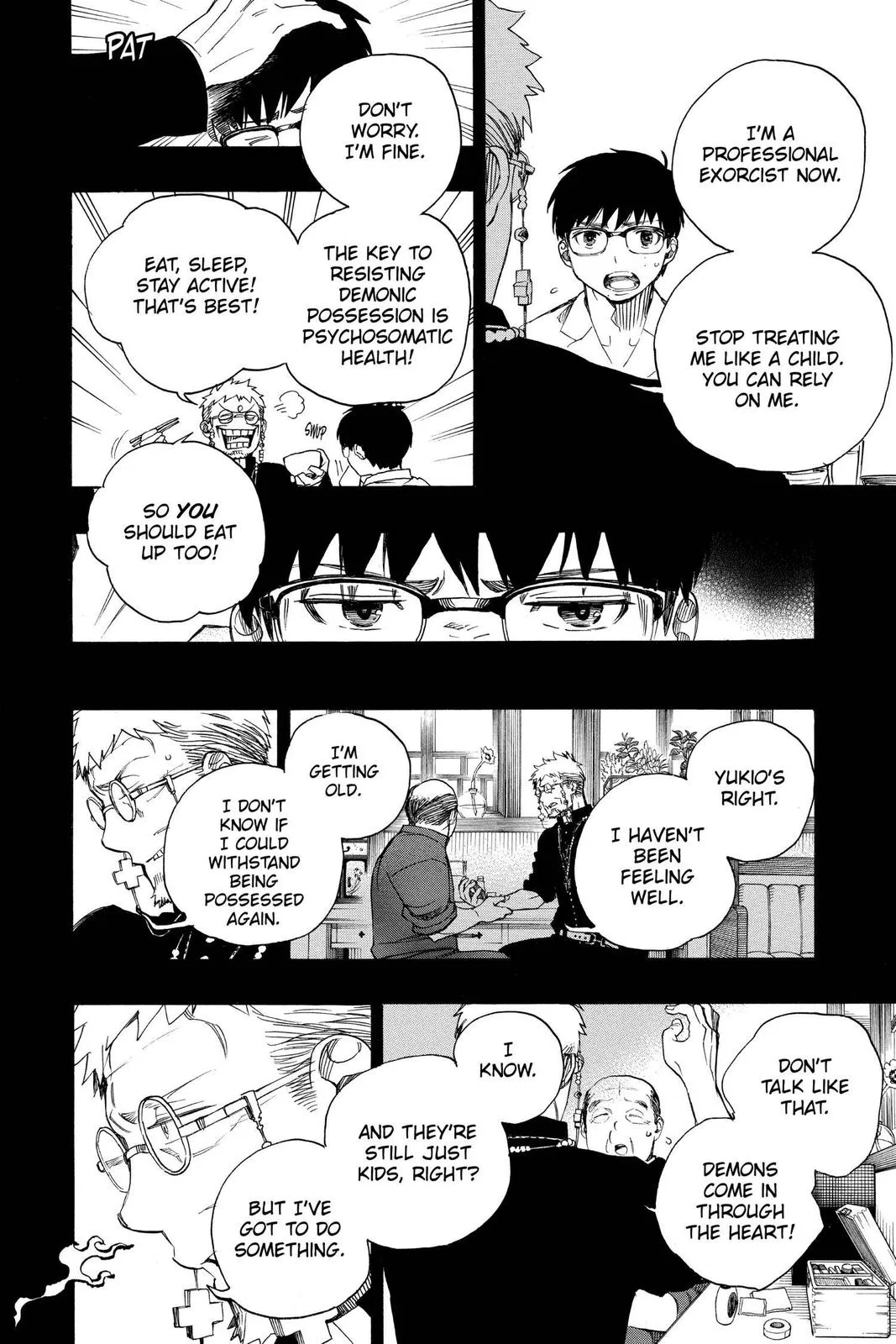 Blue Exorcist, chapter 120, page 16