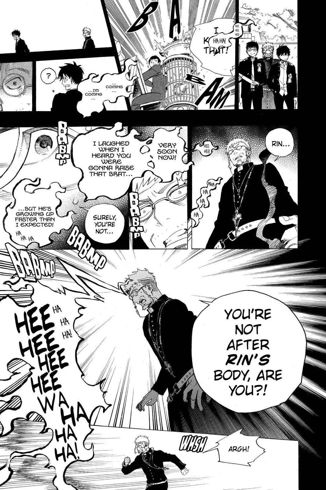 Blue Exorcist, chapter 120, page 17