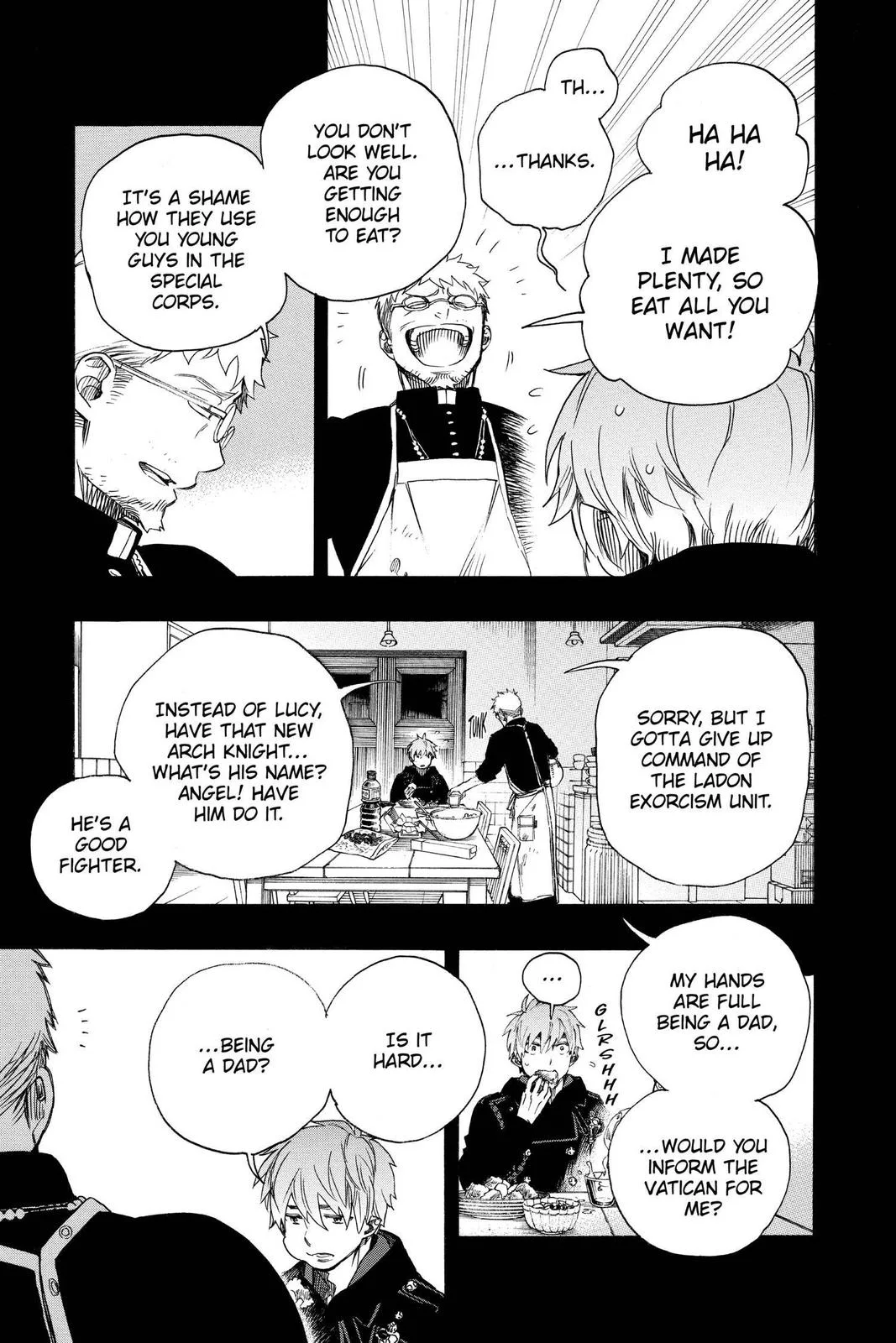 Blue Exorcist, chapter 120, page 33