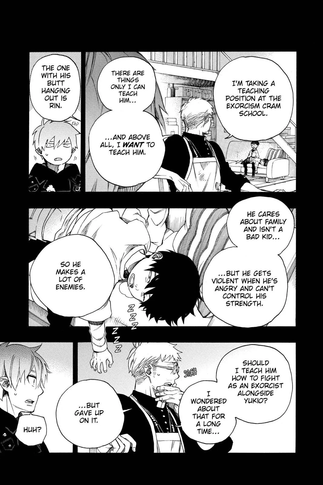 Blue Exorcist, chapter 120, page 35