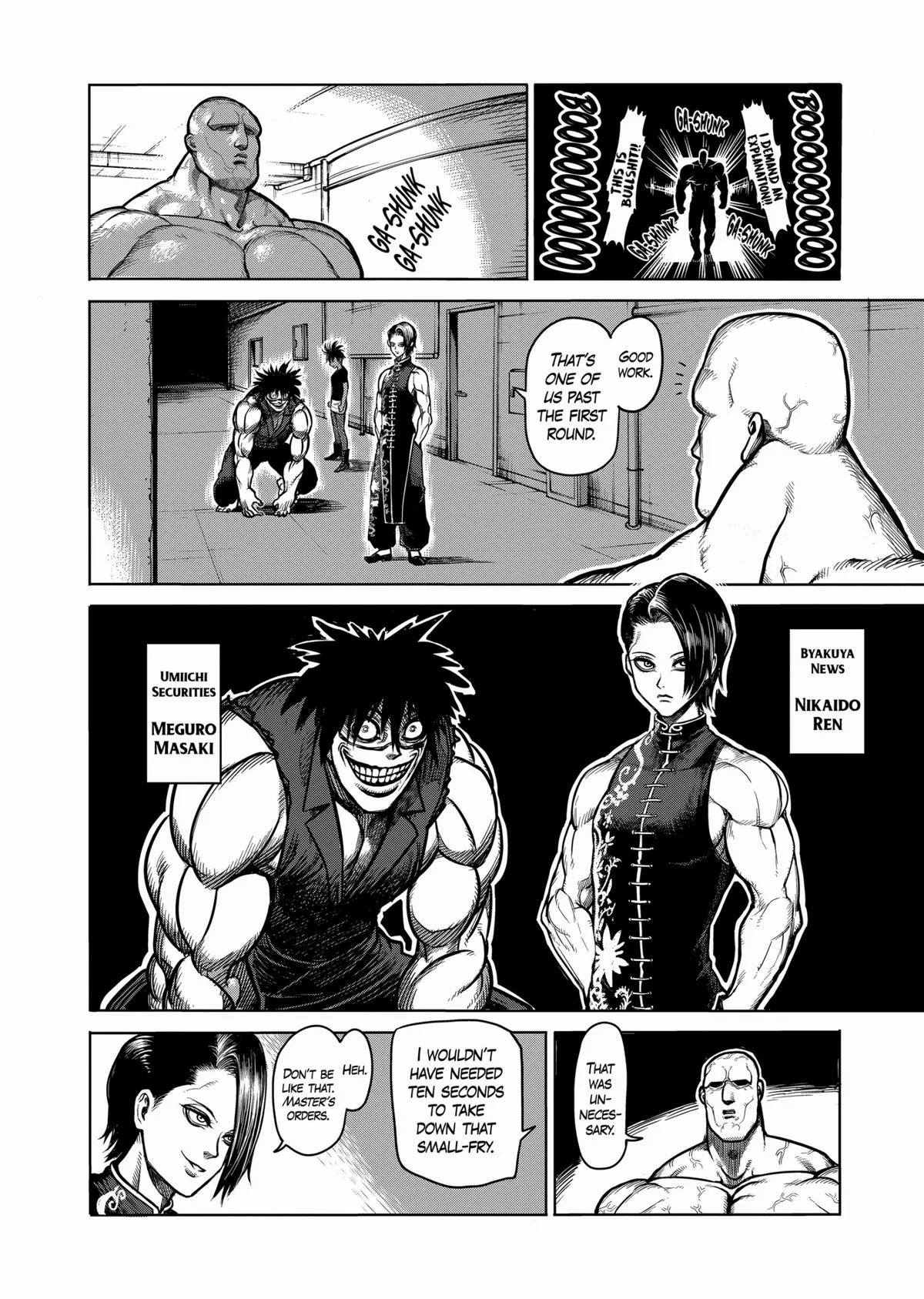 Kengan Ashura, chapter 66, page 4