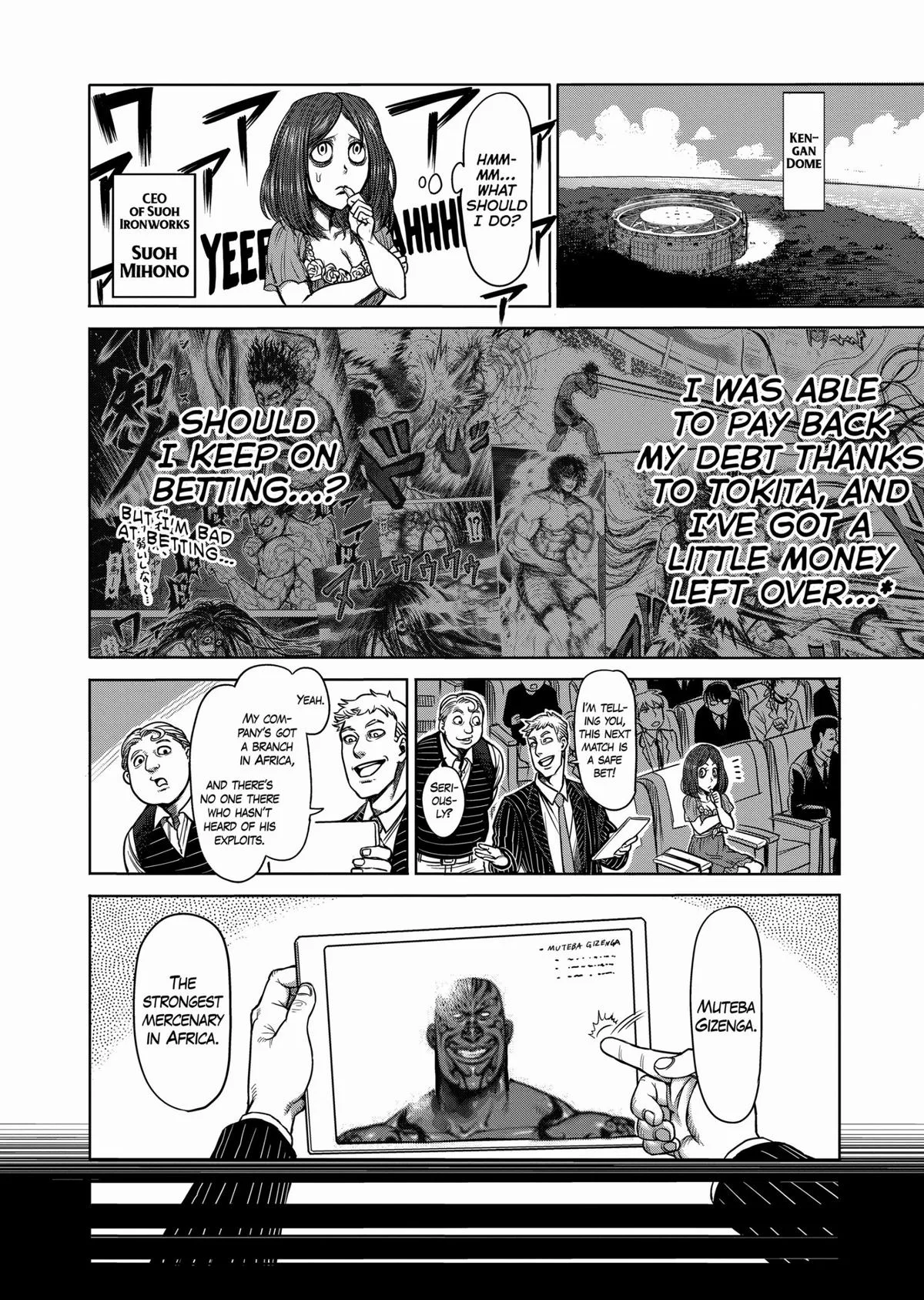 Kengan Ashura, chapter 69, page 4