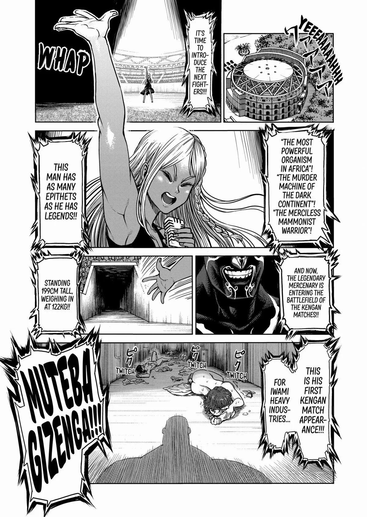 Kengan Ashura, chapter 69, page 15