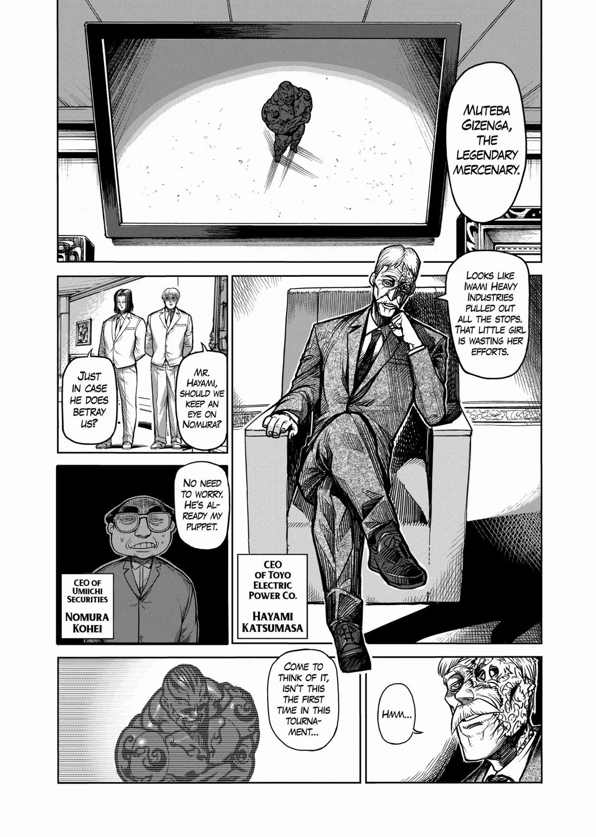 Kengan Ashura, chapter 69, page 18