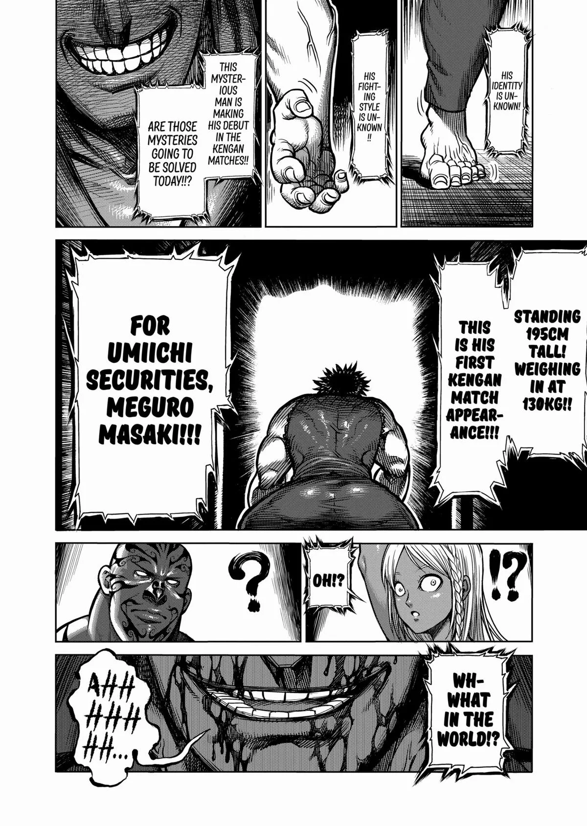 Kengan Ashura, chapter 70, page 18