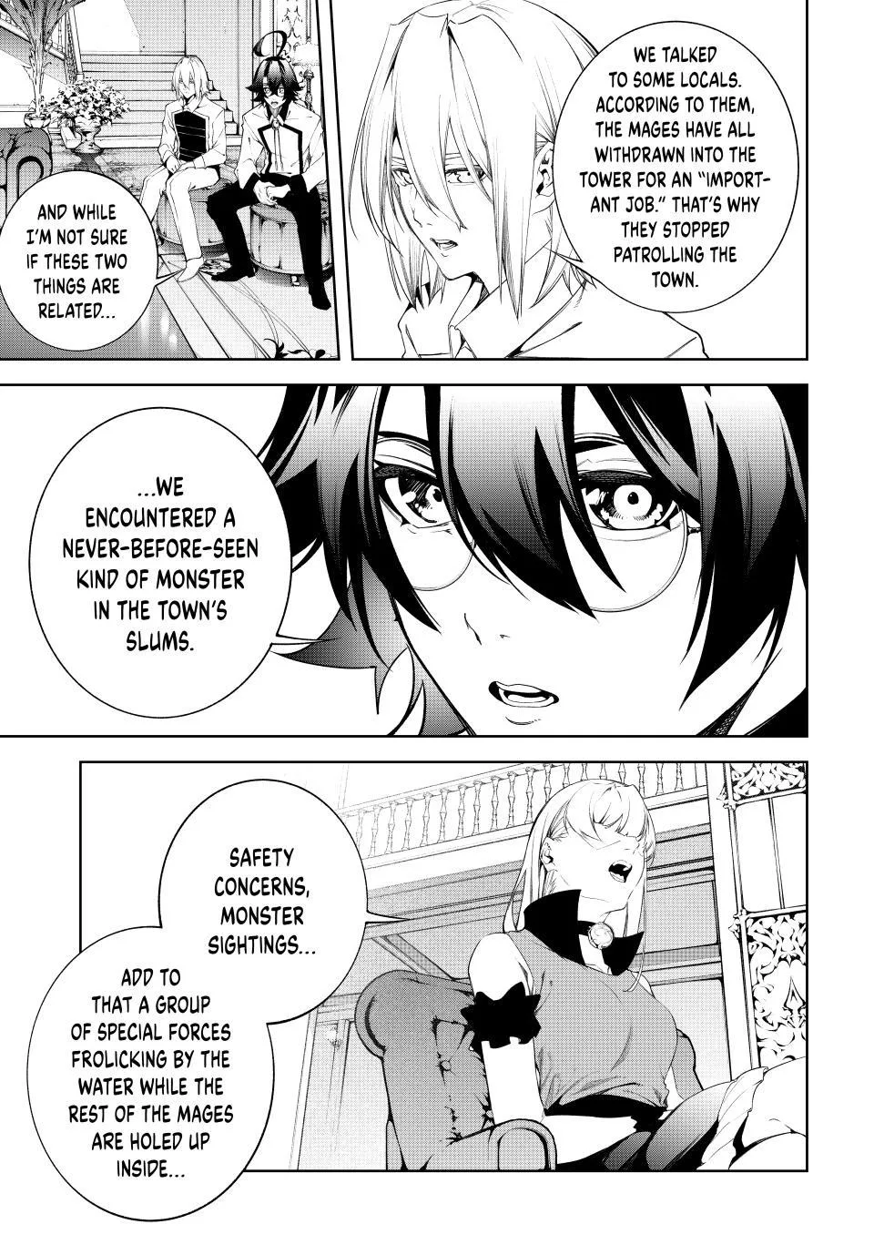 Wistoria: Wand and Sword, chapter 68, page 9