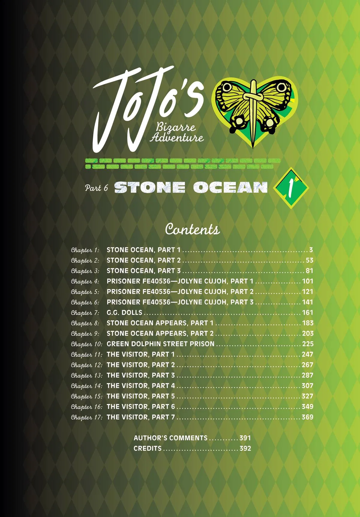 JoJo's Bizarre Adventure - Part 6 - Stone Ocean, chapter 1, page 3