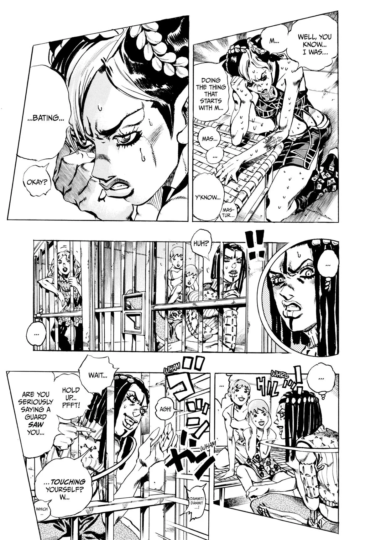 JoJo's Bizarre Adventure - Part 6 - Stone Ocean, chapter 1, page 9