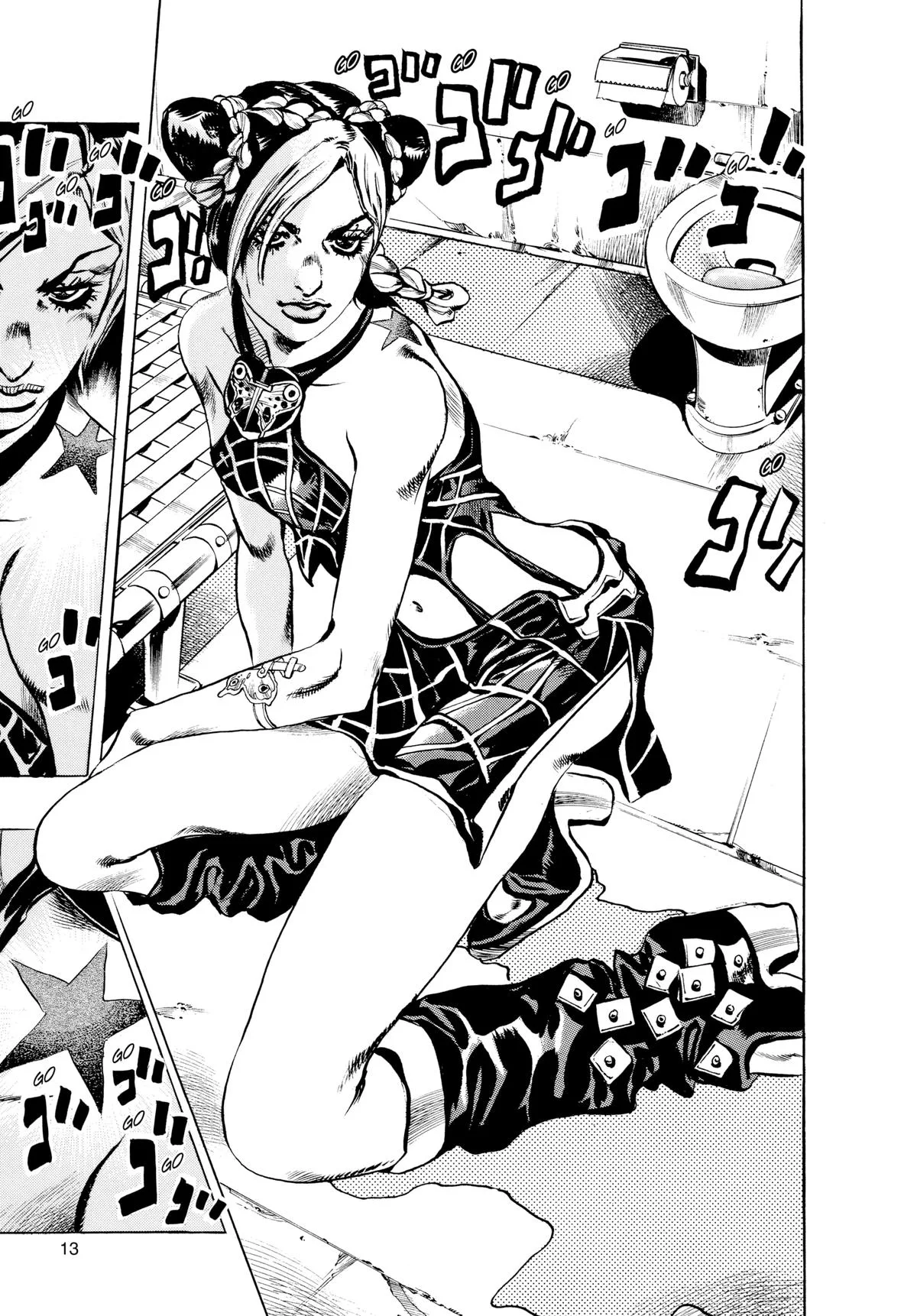 JoJo's Bizarre Adventure - Part 6 - Stone Ocean, chapter 1, page 13