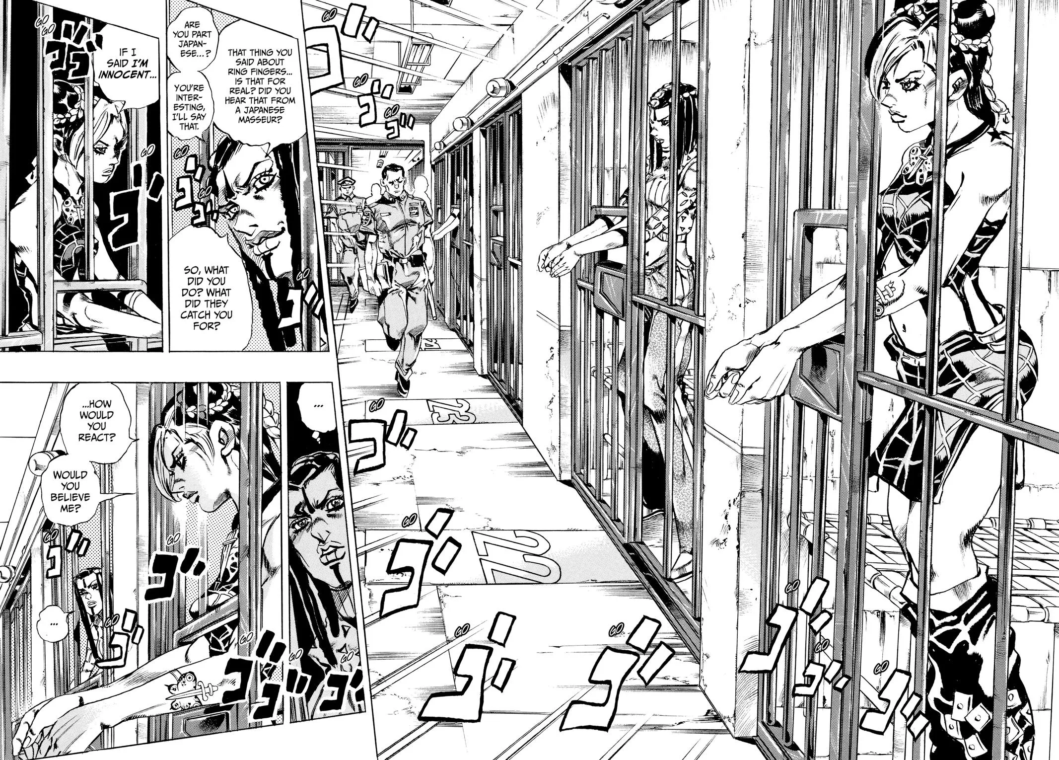 JoJo's Bizarre Adventure - Part 6 - Stone Ocean, chapter 1, page 14
