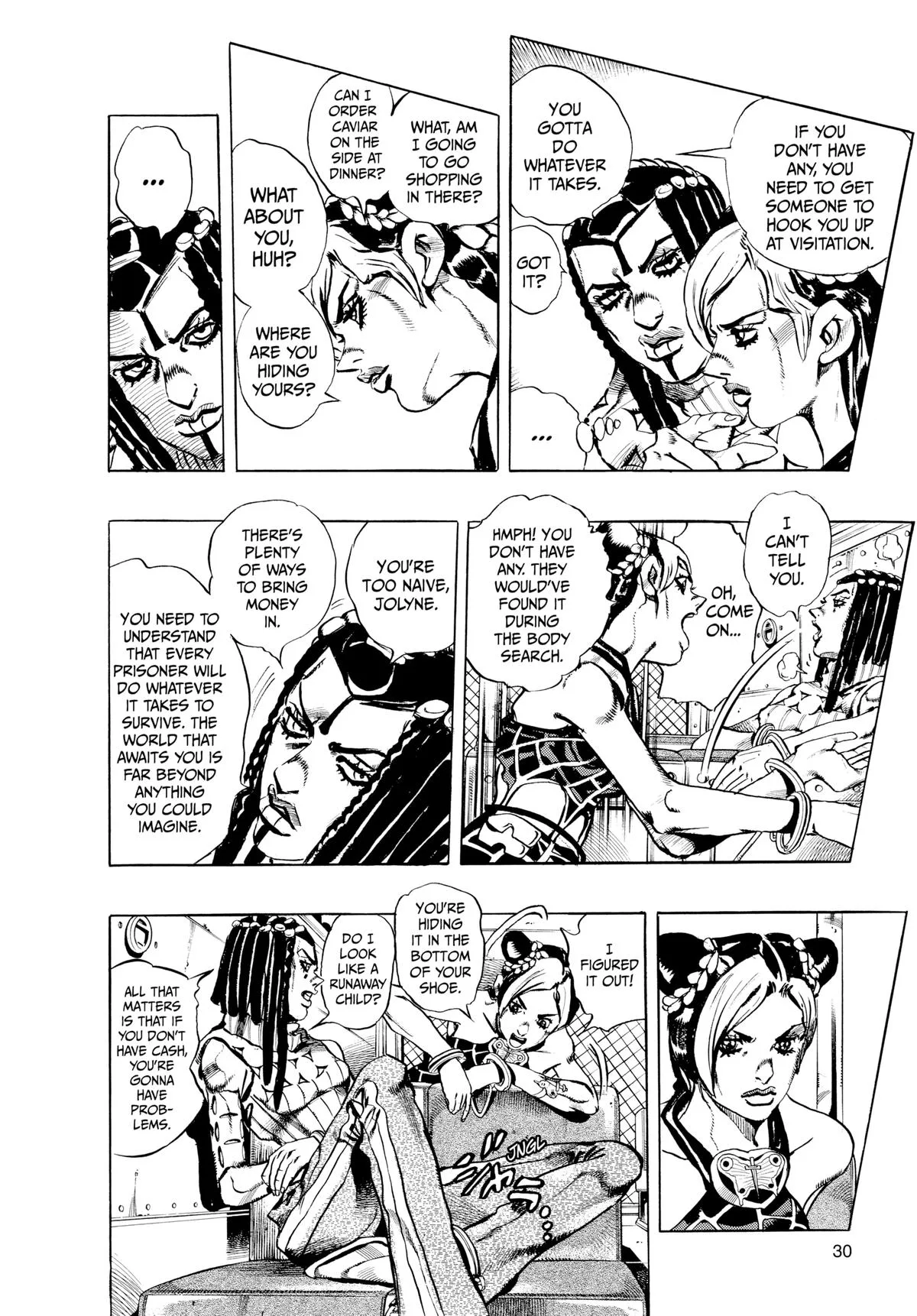 JoJo's Bizarre Adventure - Part 6 - Stone Ocean, chapter 1, page 27