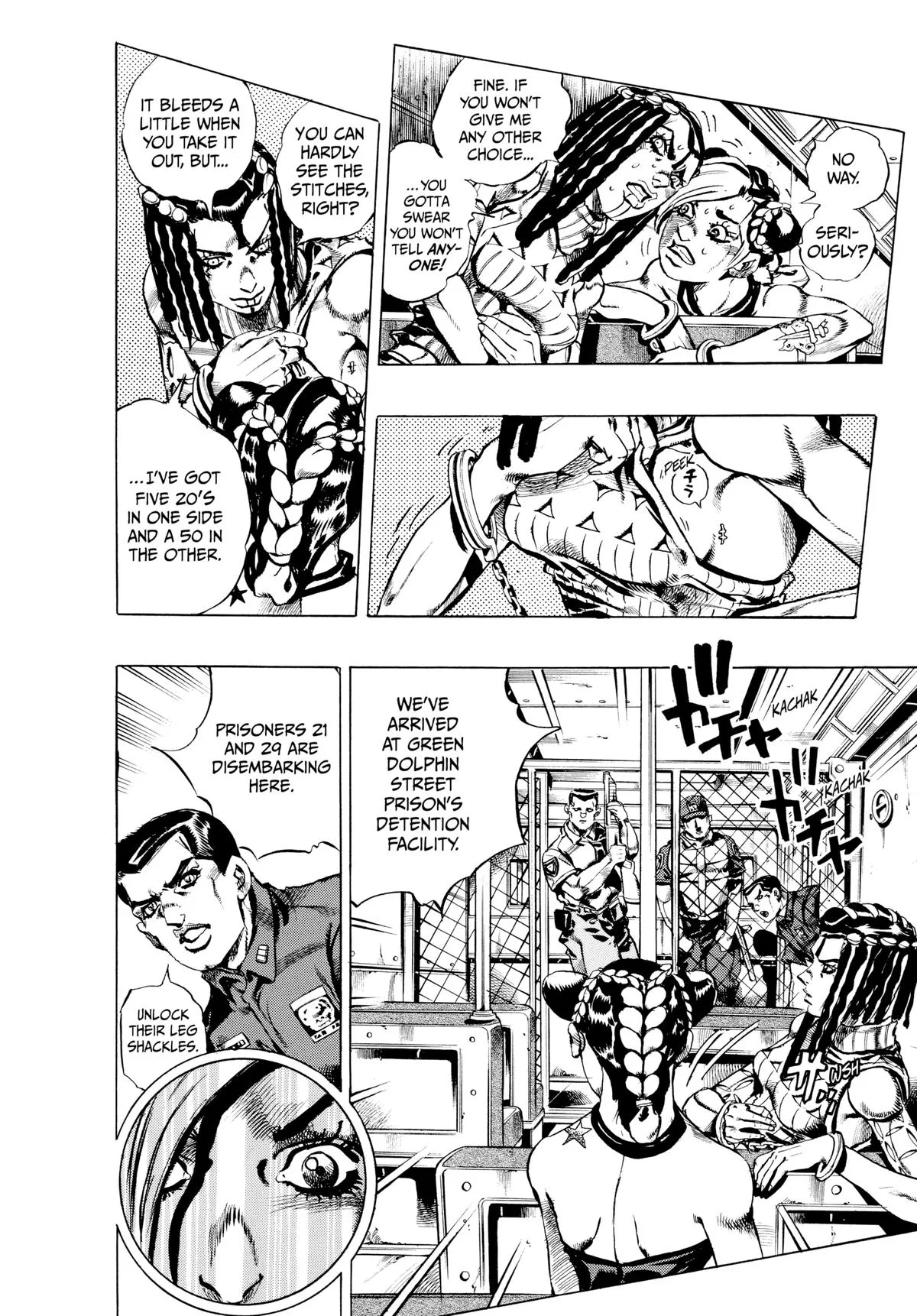 JoJo's Bizarre Adventure - Part 6 - Stone Ocean, chapter 1, page 29