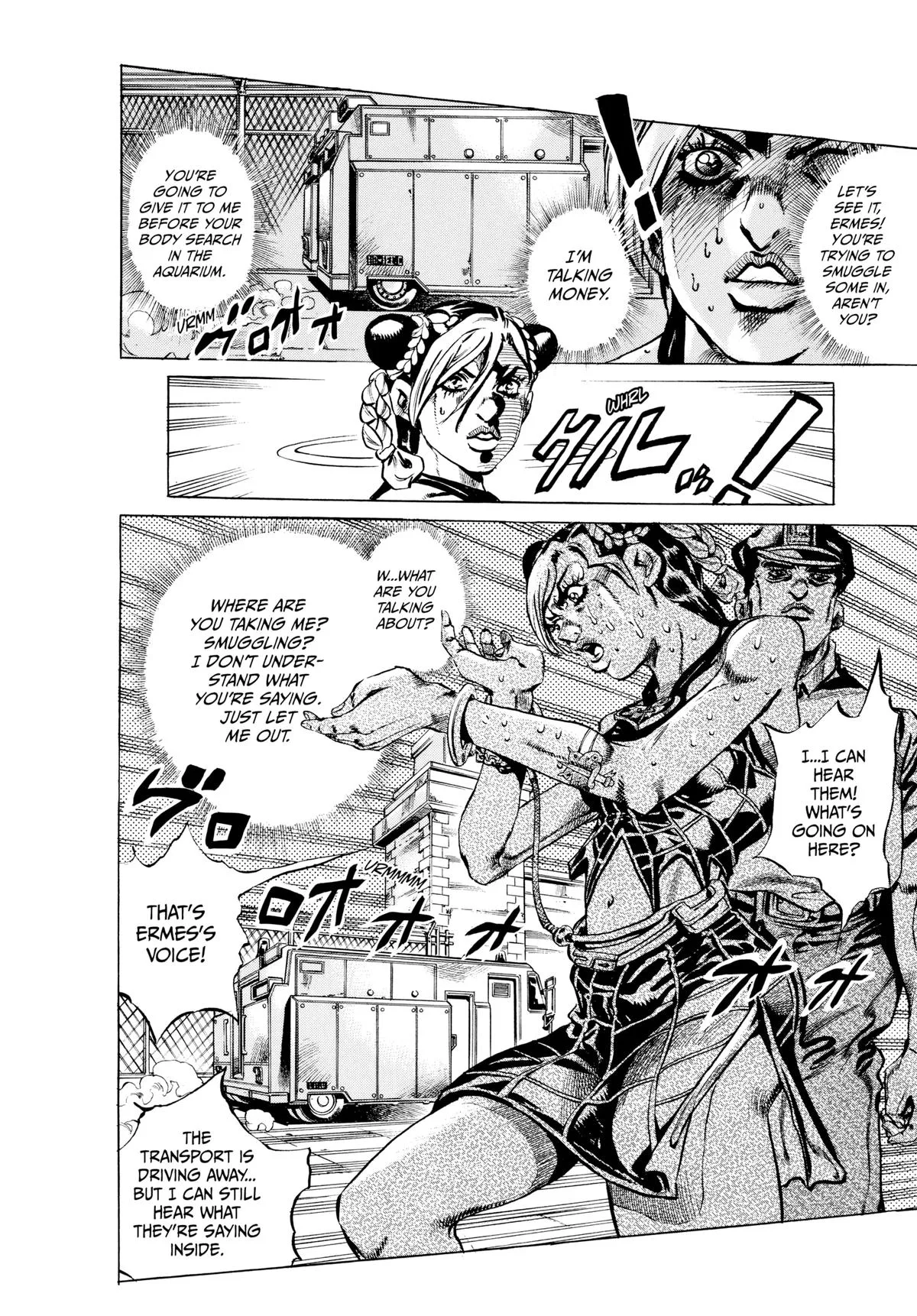 JoJo's Bizarre Adventure - Part 6 - Stone Ocean, chapter 1, page 33