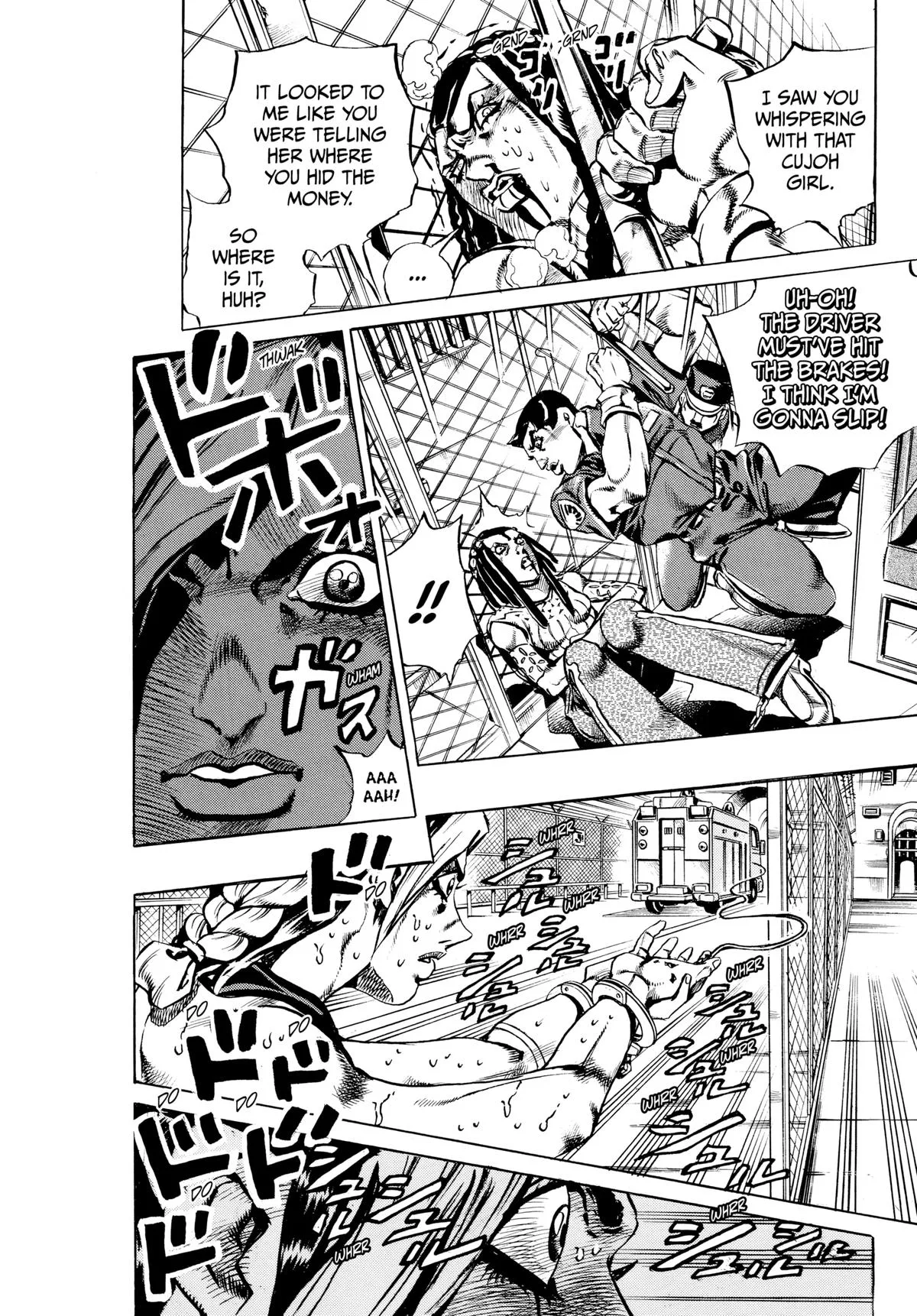 JoJo's Bizarre Adventure - Part 6 - Stone Ocean, chapter 1, page 39