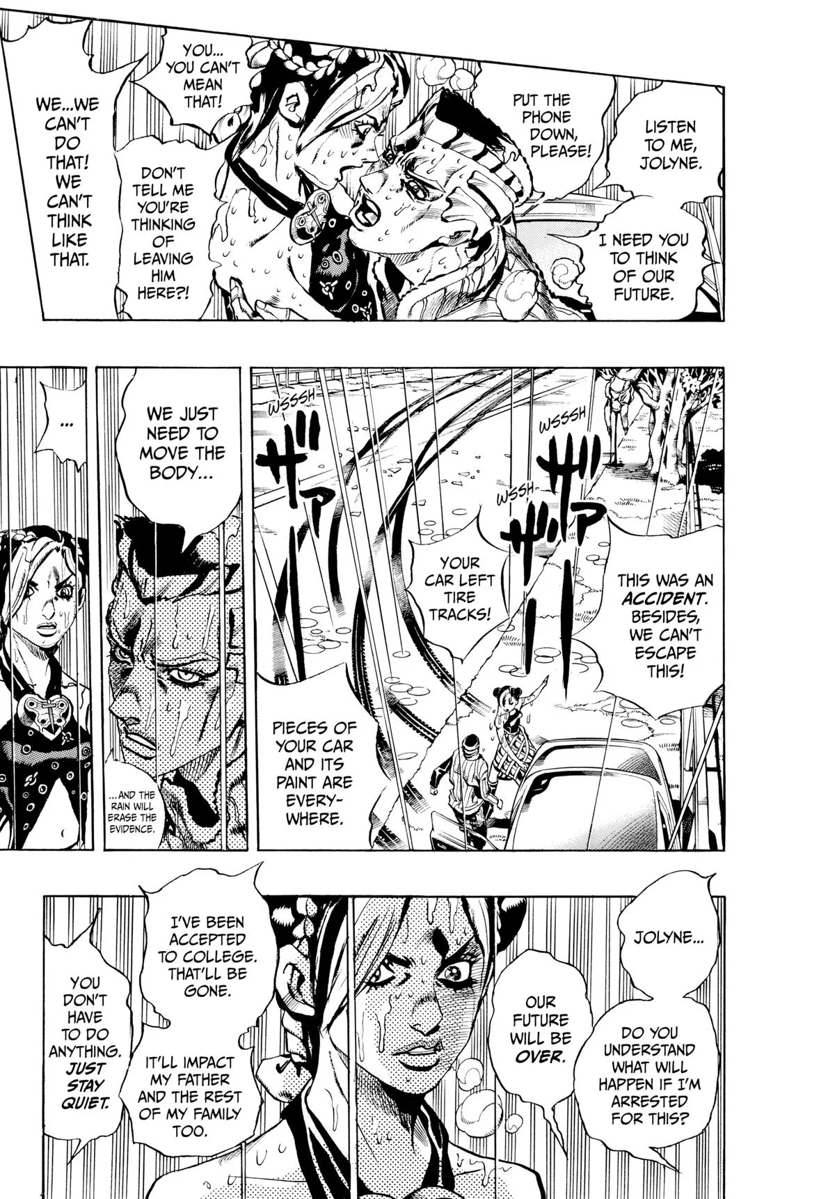JoJo's Bizarre Adventure - Part 6 - Stone Ocean, chapter 2, page 10