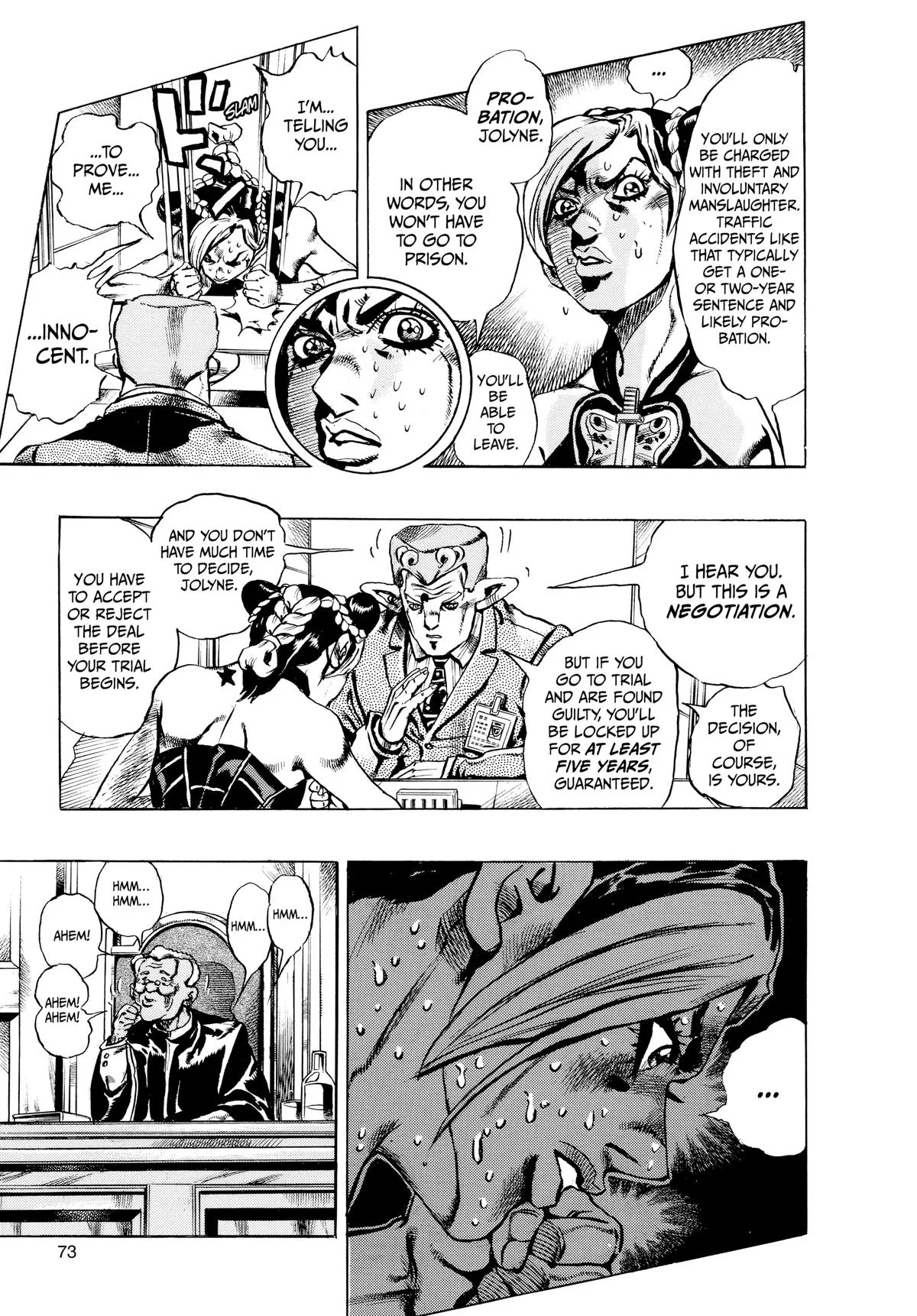 JoJo's Bizarre Adventure - Part 6 - Stone Ocean, chapter 2, page 20