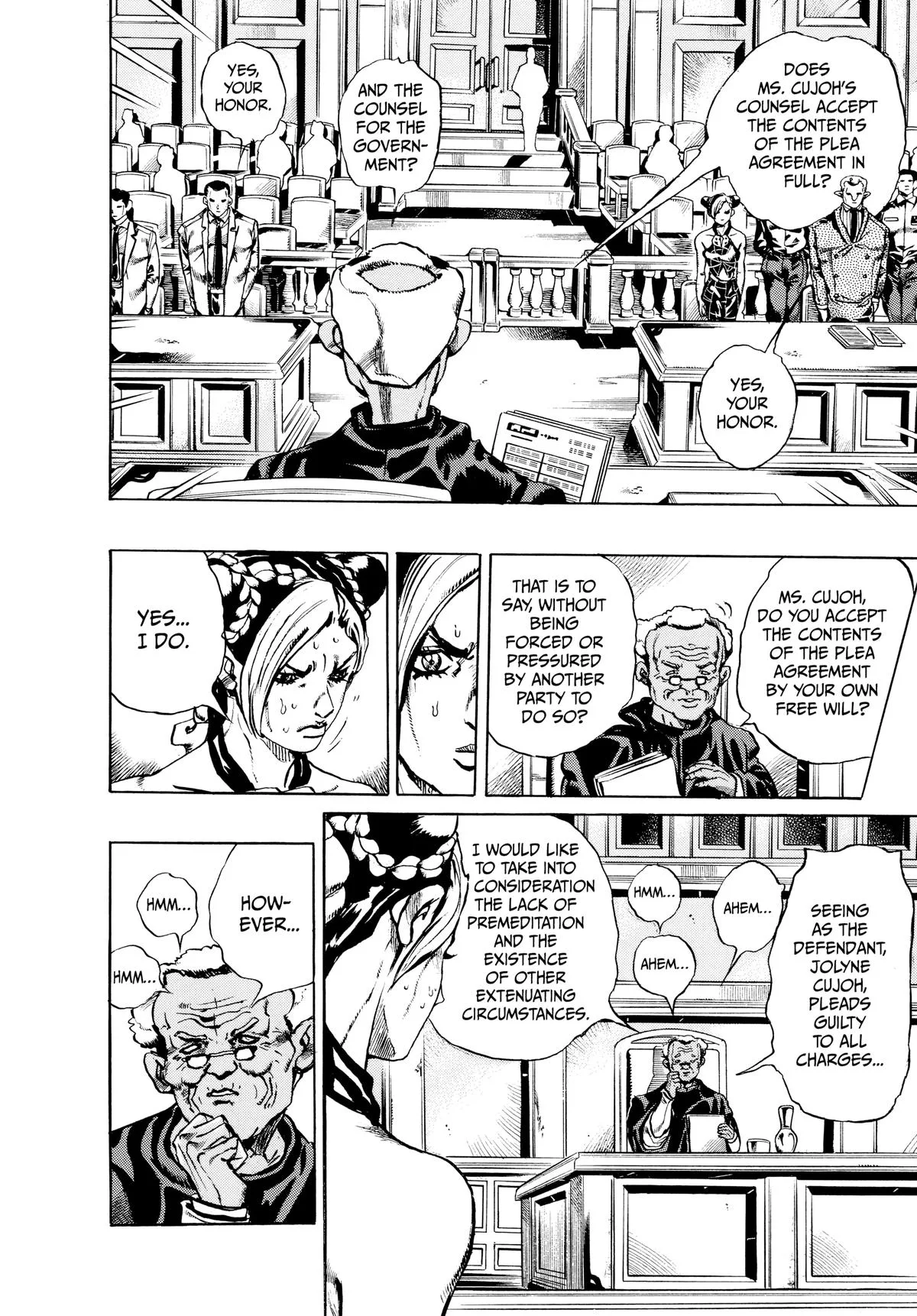 JoJo's Bizarre Adventure - Part 6 - Stone Ocean, chapter 2, page 21