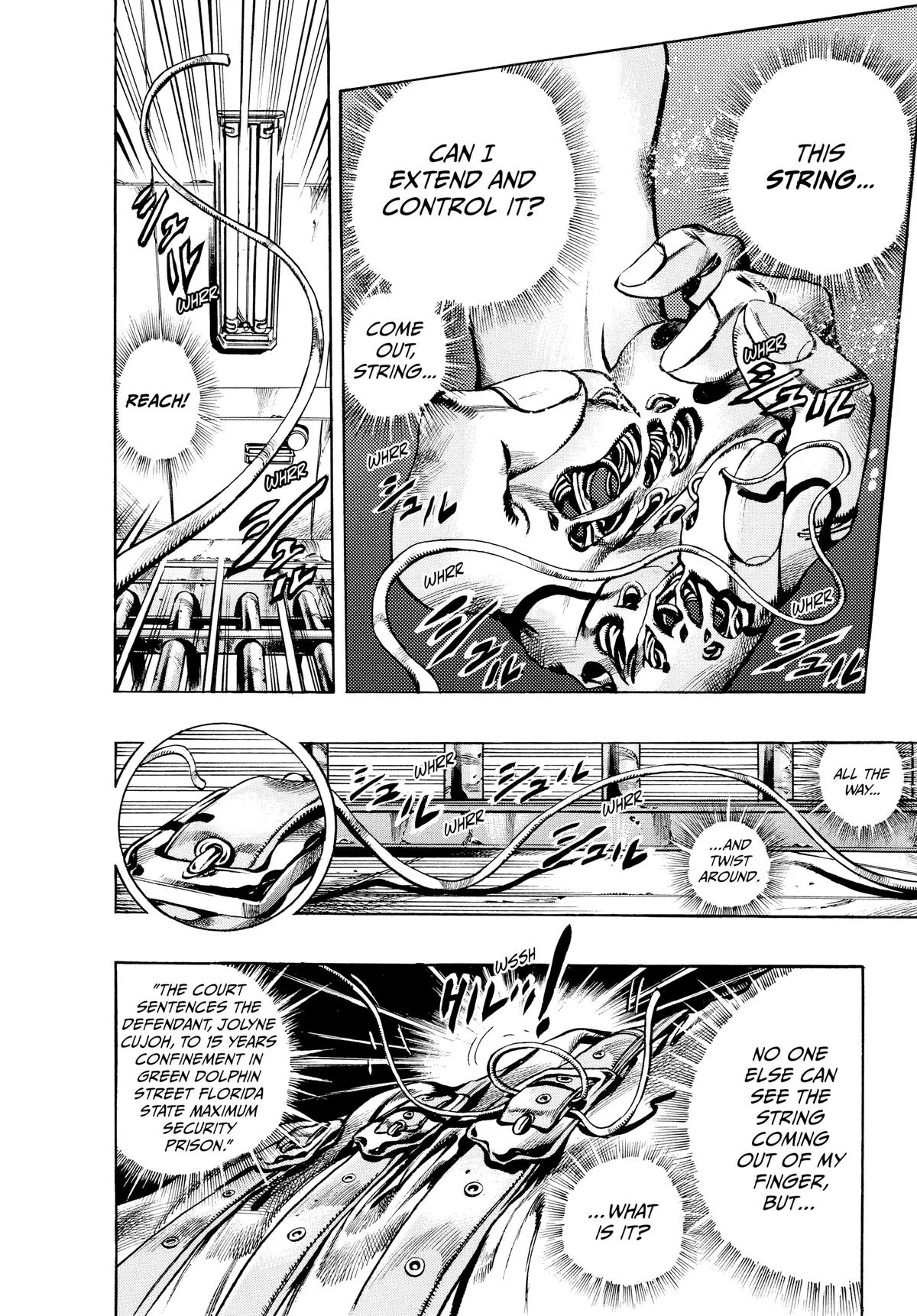 JoJo's Bizarre Adventure - Part 6 - Stone Ocean, chapter 3, page 2