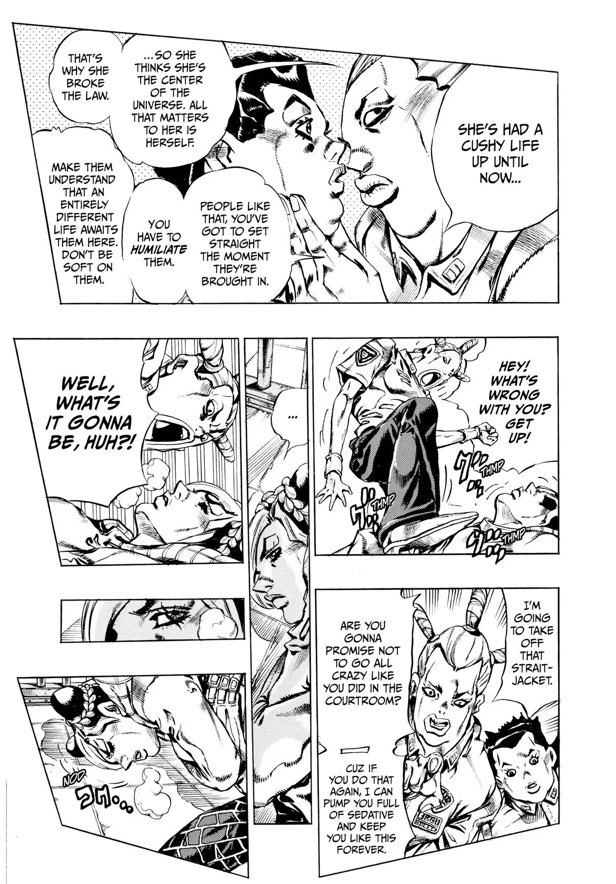 JoJo's Bizarre Adventure - Part 6 - Stone Ocean, chapter 3, page 5