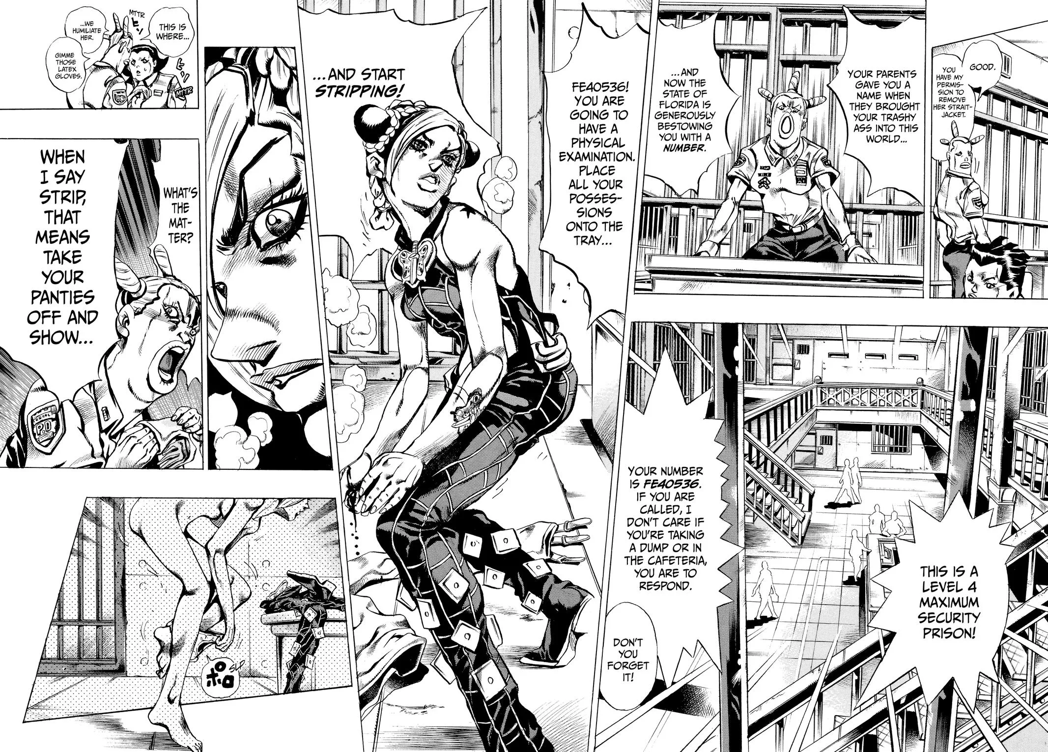 JoJo's Bizarre Adventure - Part 6 - Stone Ocean, chapter 3, page 6