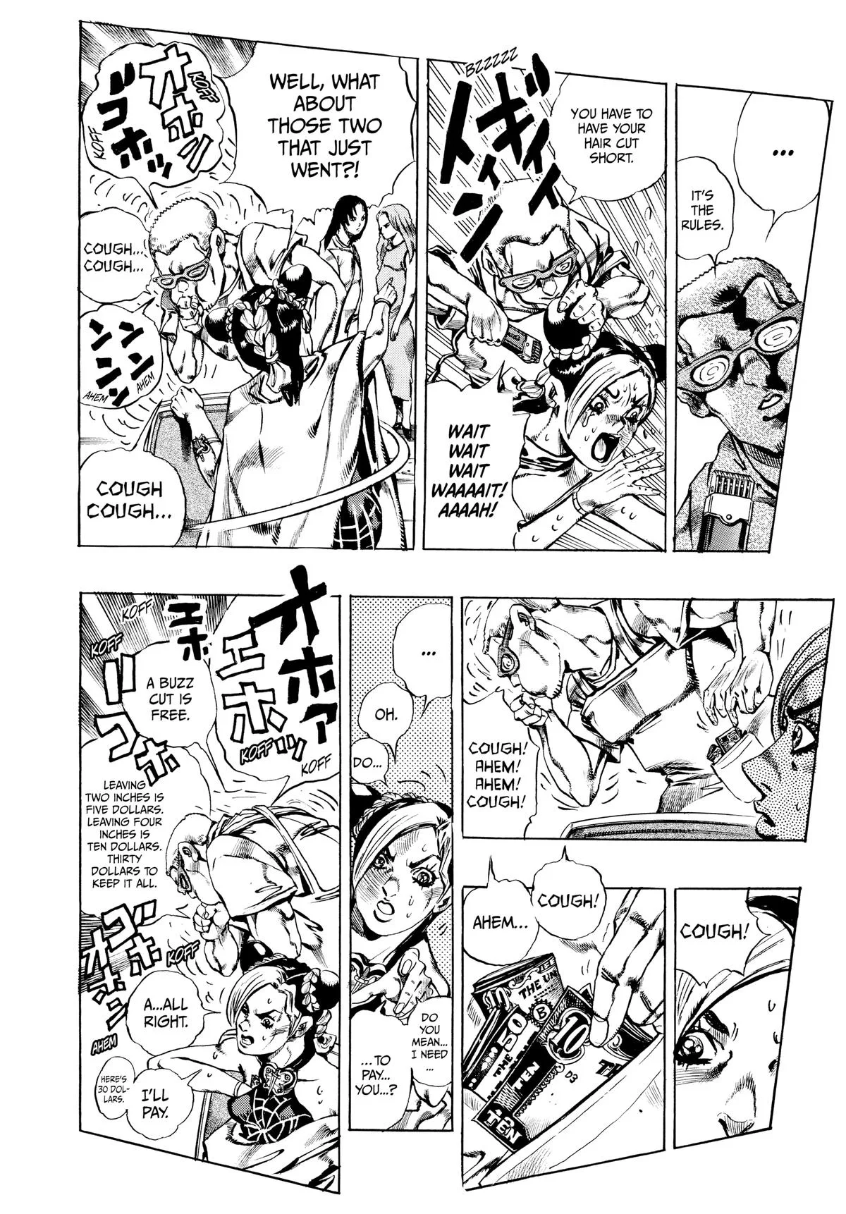 JoJo's Bizarre Adventure - Part 6 - Stone Ocean, chapter 4, page 2