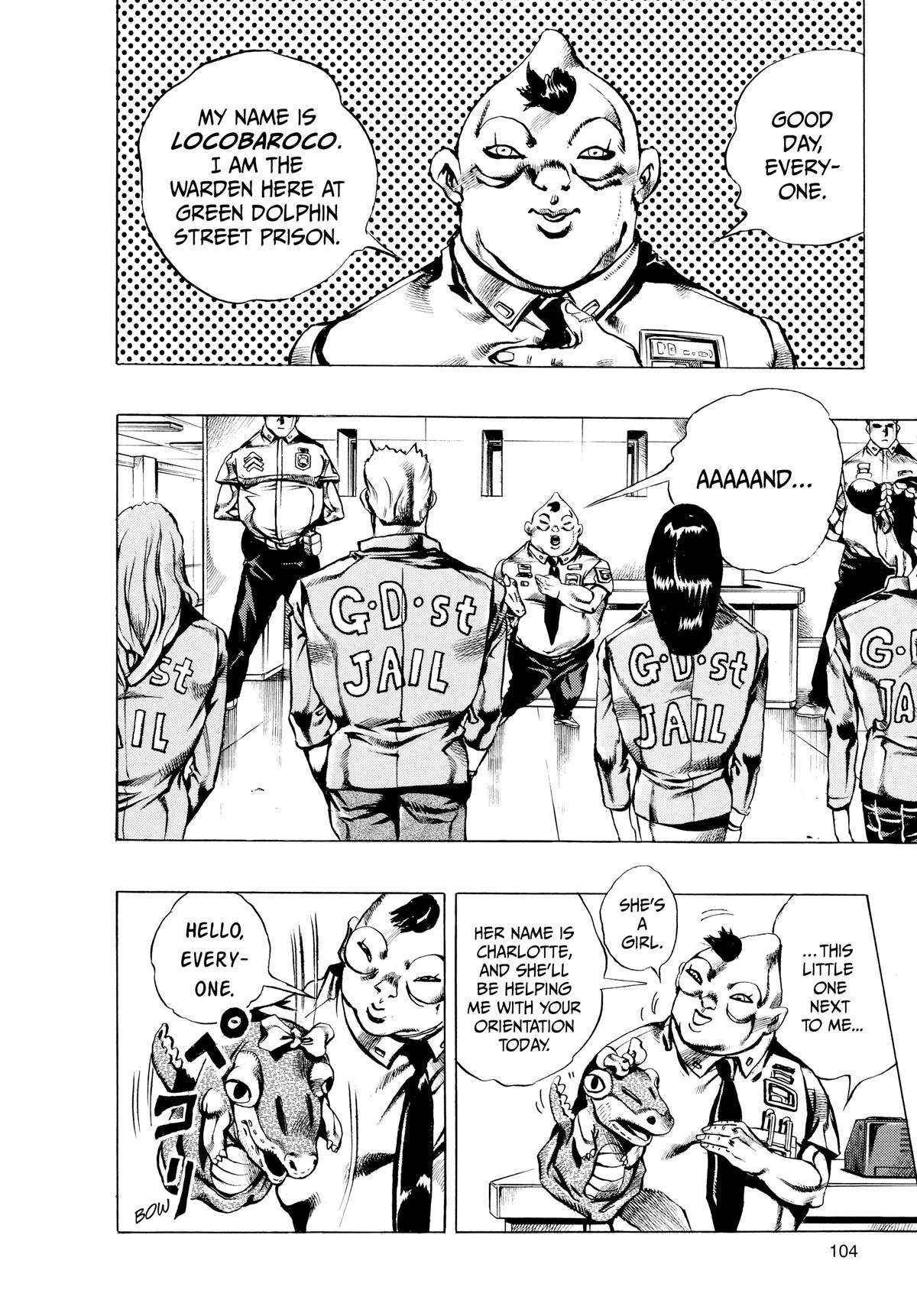JoJo's Bizarre Adventure - Part 6 - Stone Ocean, chapter 4, page 4