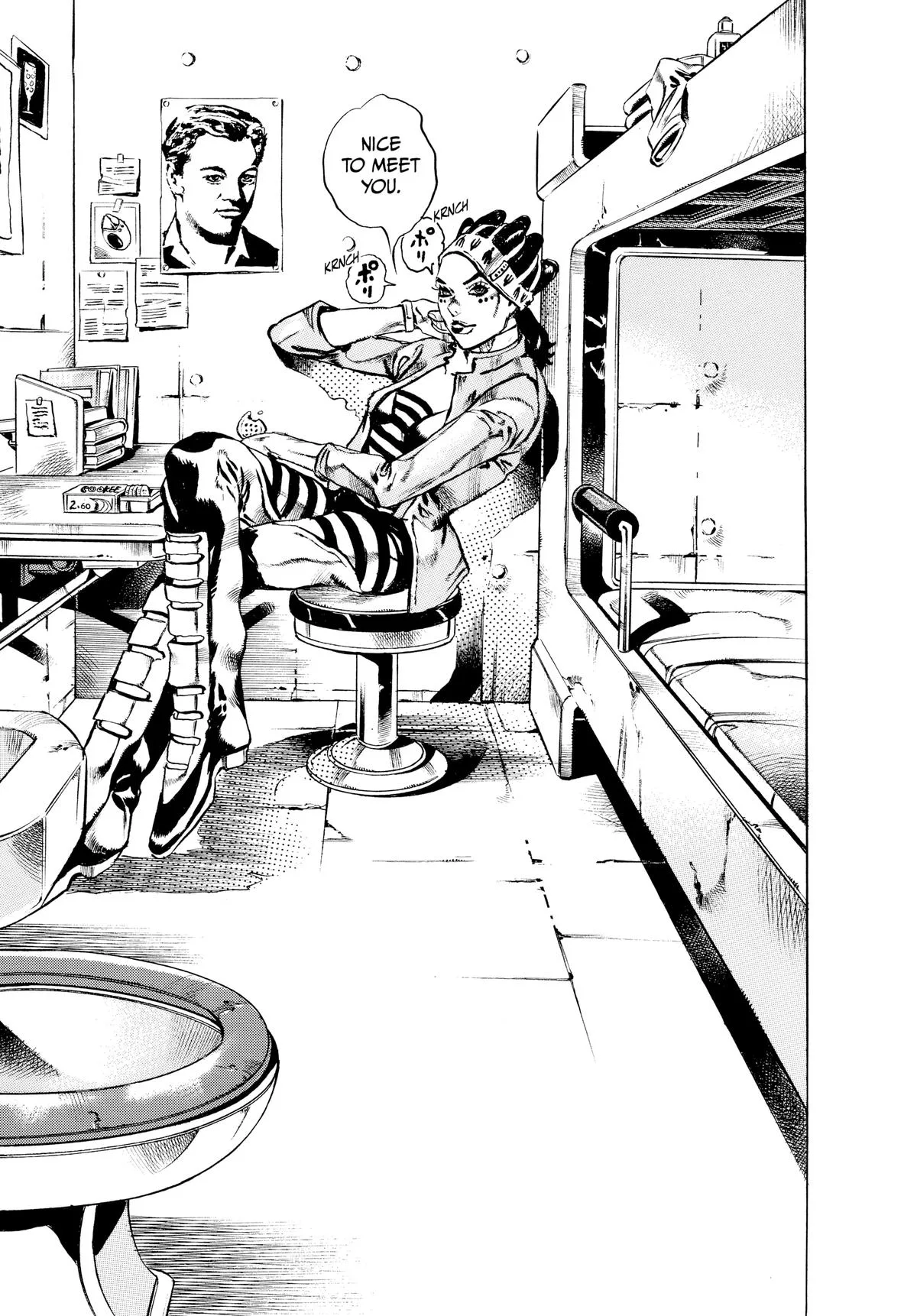JoJo's Bizarre Adventure - Part 6 - Stone Ocean, chapter 4, page 12