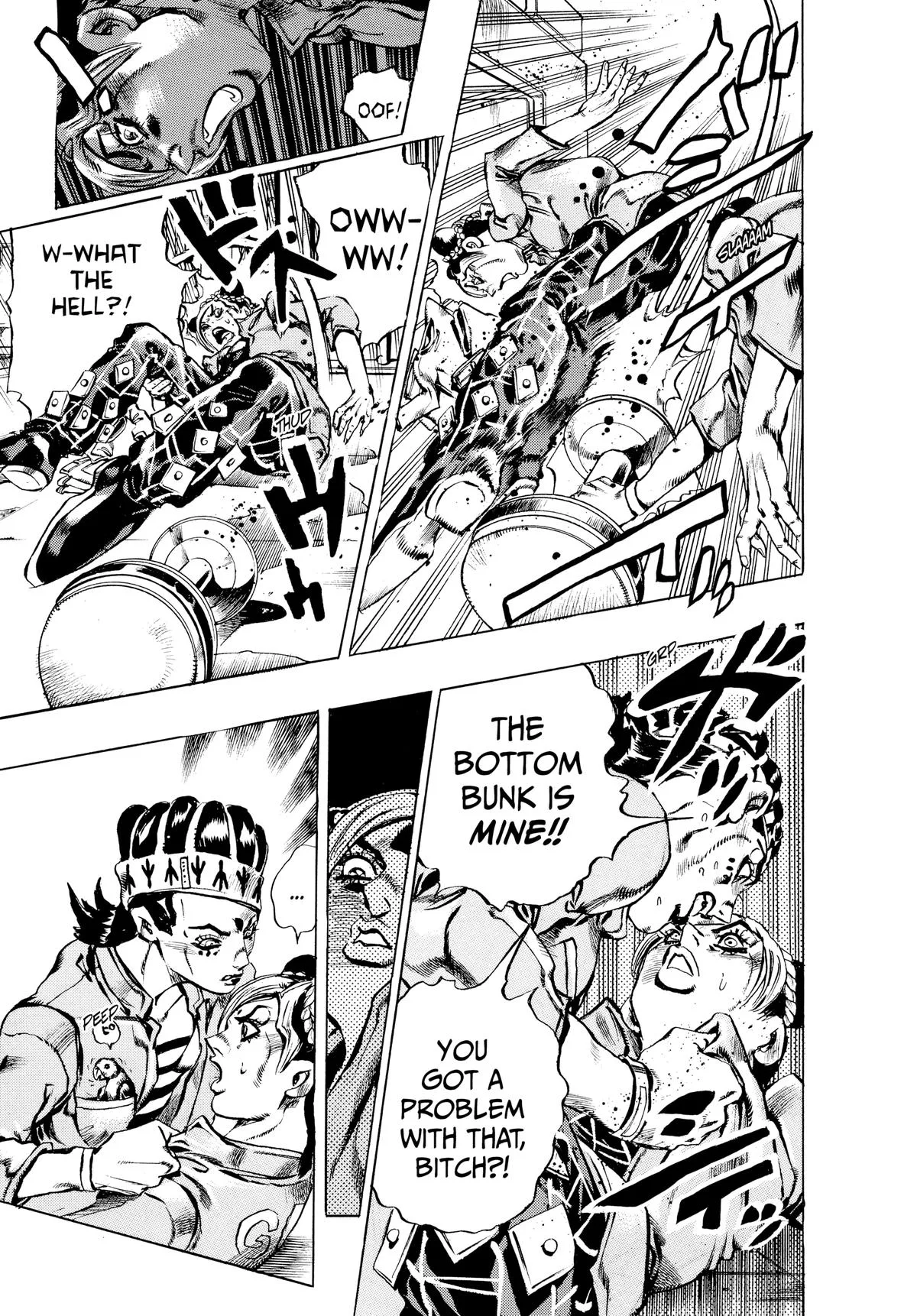 JoJo's Bizarre Adventure - Part 6 - Stone Ocean, chapter 4, page 14