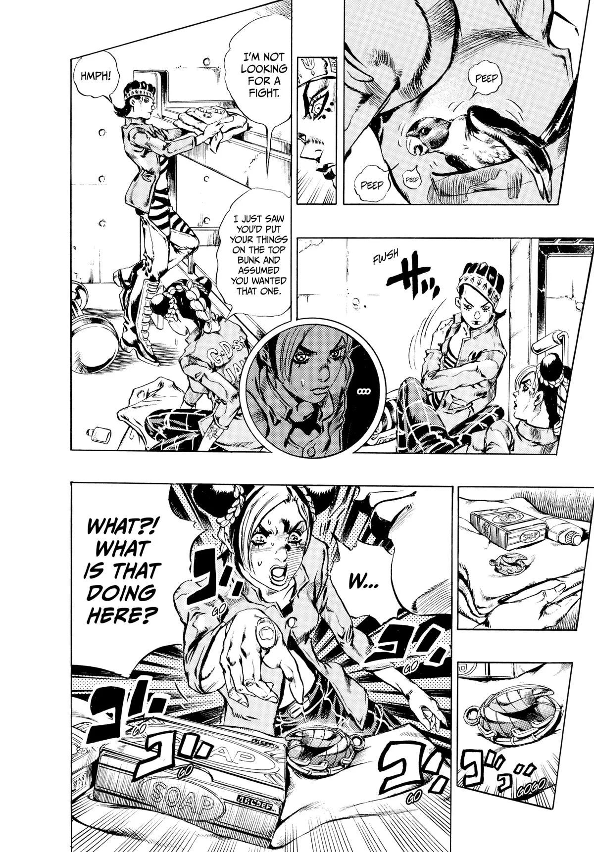 JoJo's Bizarre Adventure - Part 6 - Stone Ocean, chapter 4, page 15