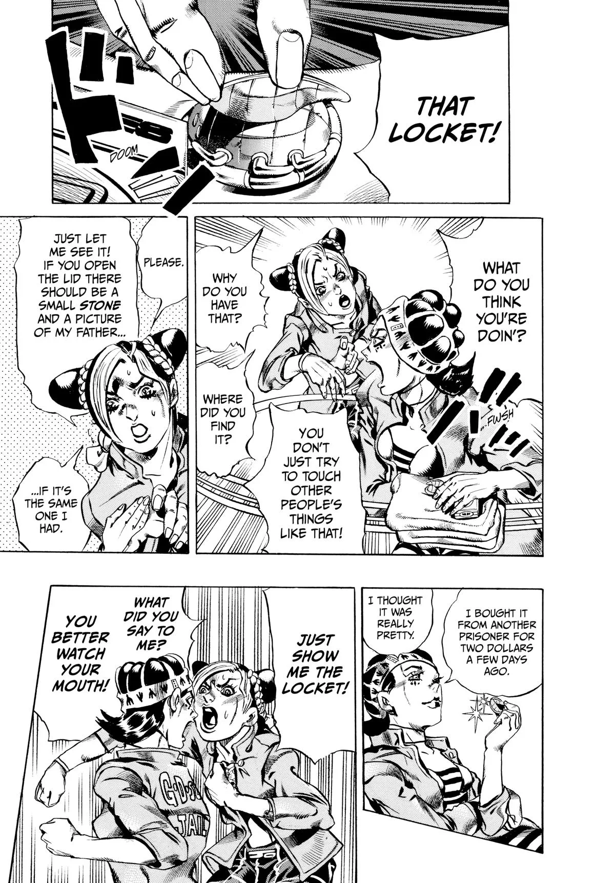 JoJo's Bizarre Adventure - Part 6 - Stone Ocean, chapter 4, page 16