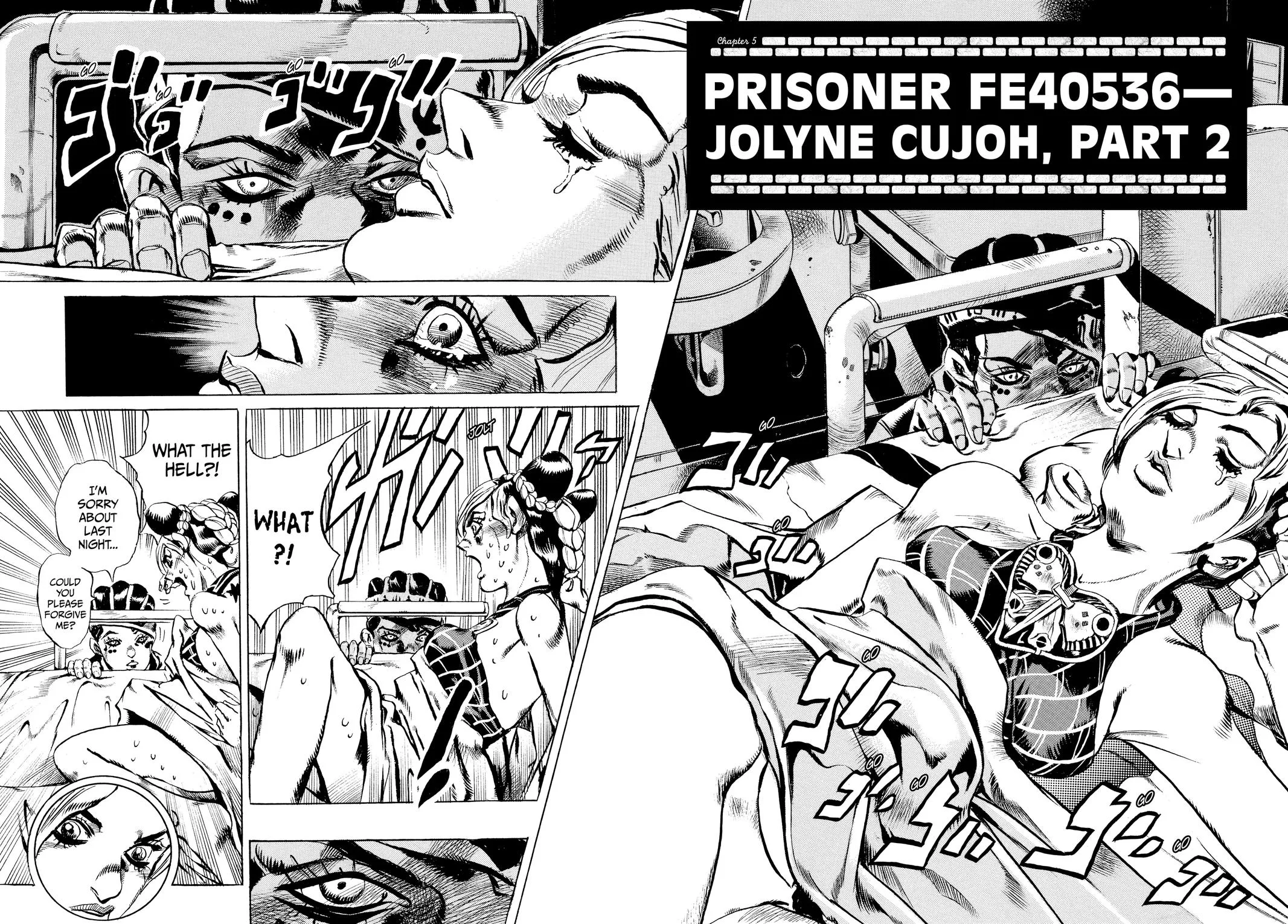 JoJo's Bizarre Adventure - Part 6 - Stone Ocean, chapter 5, page 2