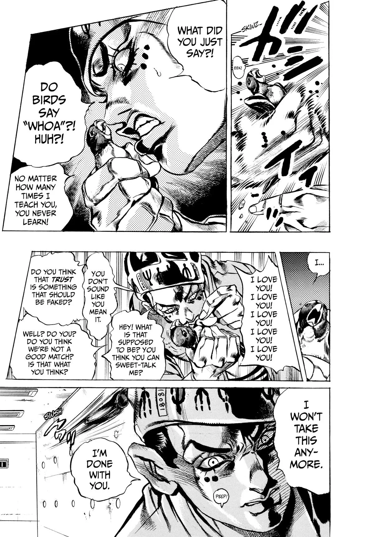 JoJo's Bizarre Adventure - Part 6 - Stone Ocean, chapter 5, page 14