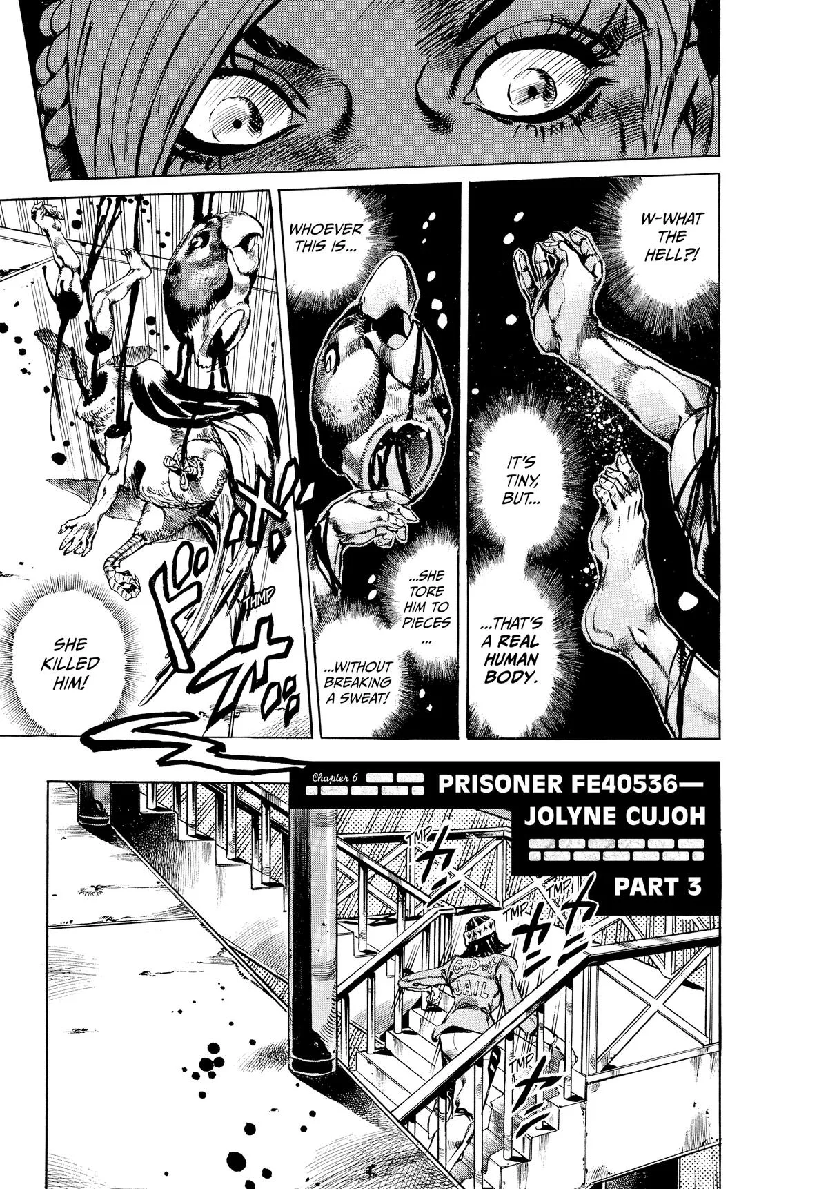 JoJo's Bizarre Adventure - Part 6 - Stone Ocean, chapter 6, page 1