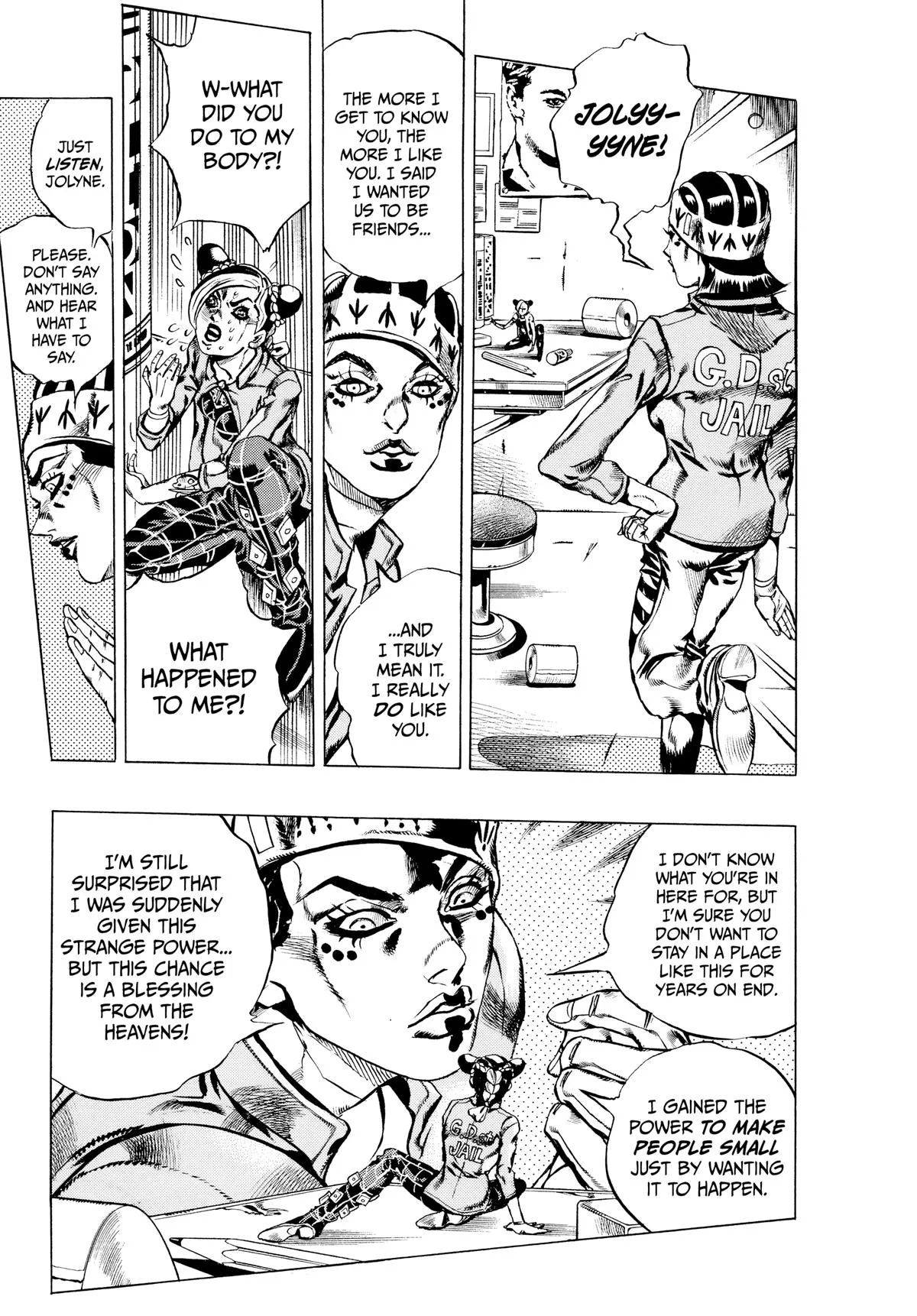JoJo's Bizarre Adventure - Part 6 - Stone Ocean, chapter 6, page 10