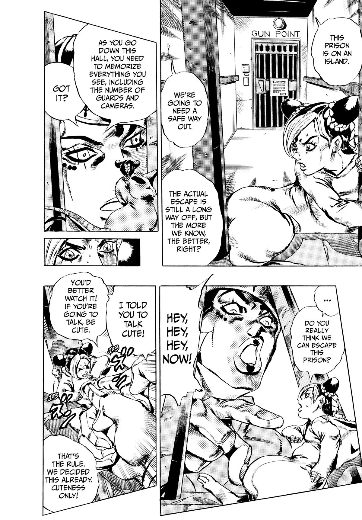 JoJo's Bizarre Adventure - Part 6 - Stone Ocean, chapter 7, page 5