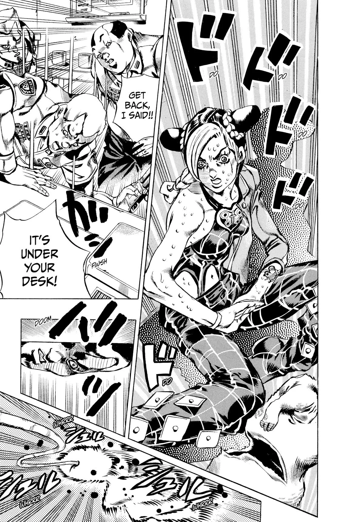 JoJo's Bizarre Adventure - Part 6 - Stone Ocean, chapter 7, page 16