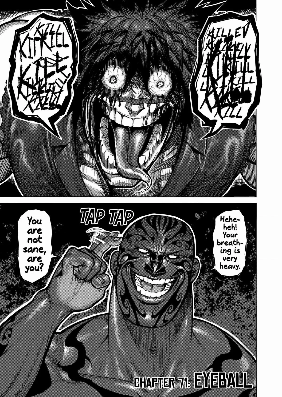 Kengan Ashura, chapter 71, page 1