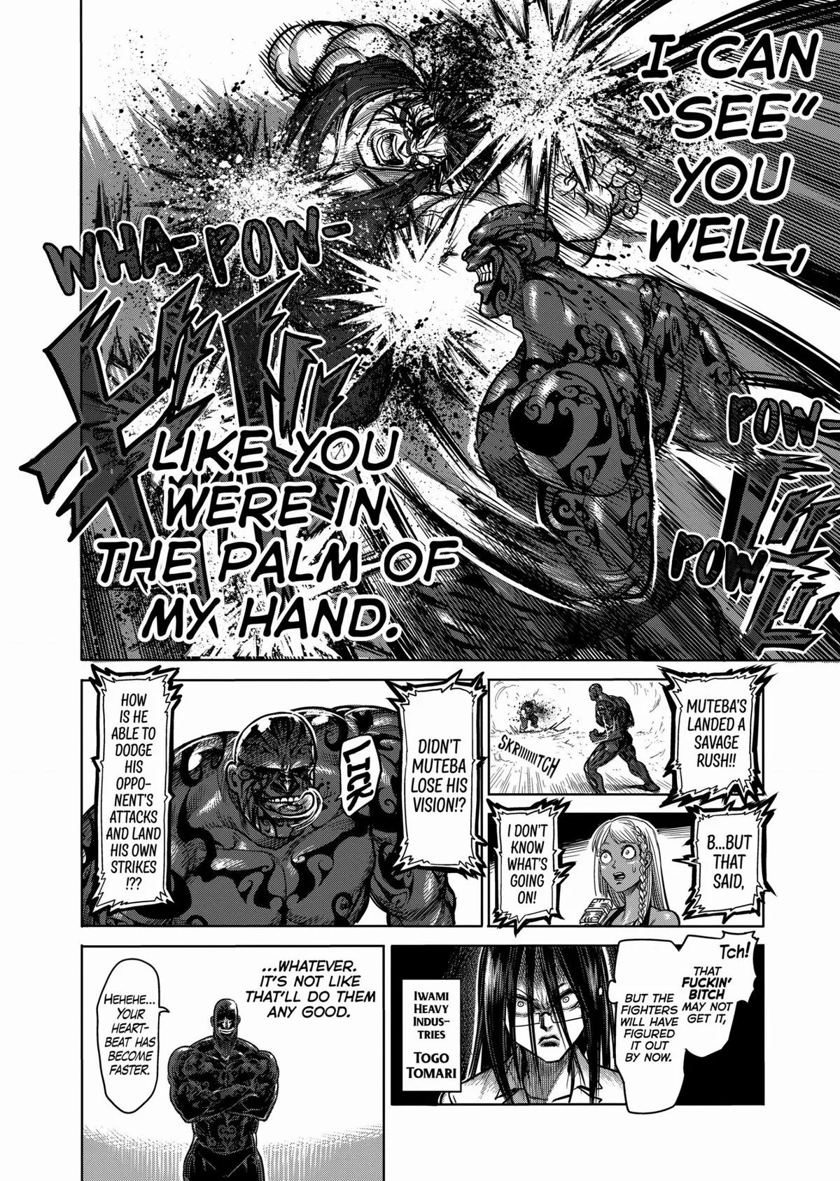 Kengan Ashura, chapter 72, page 12