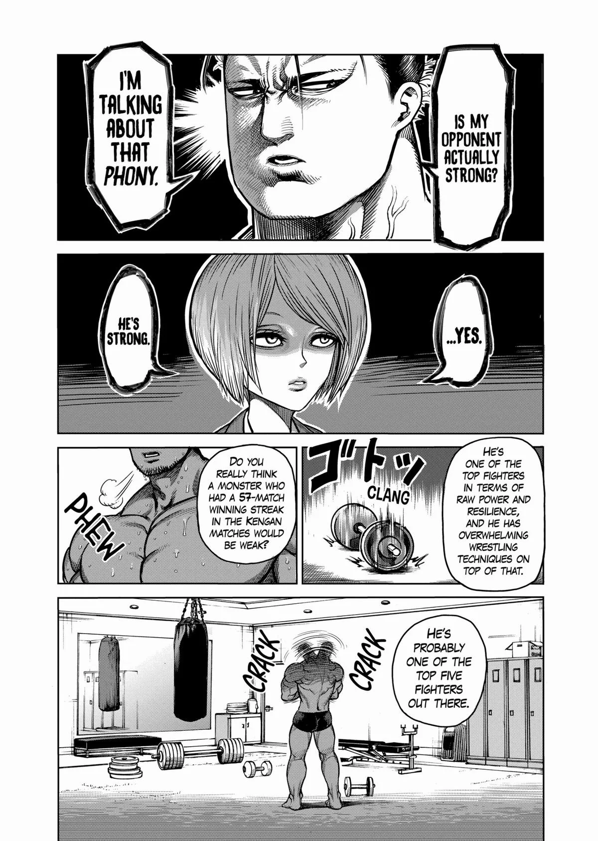 Kengan Ashura, chapter 73, page 22