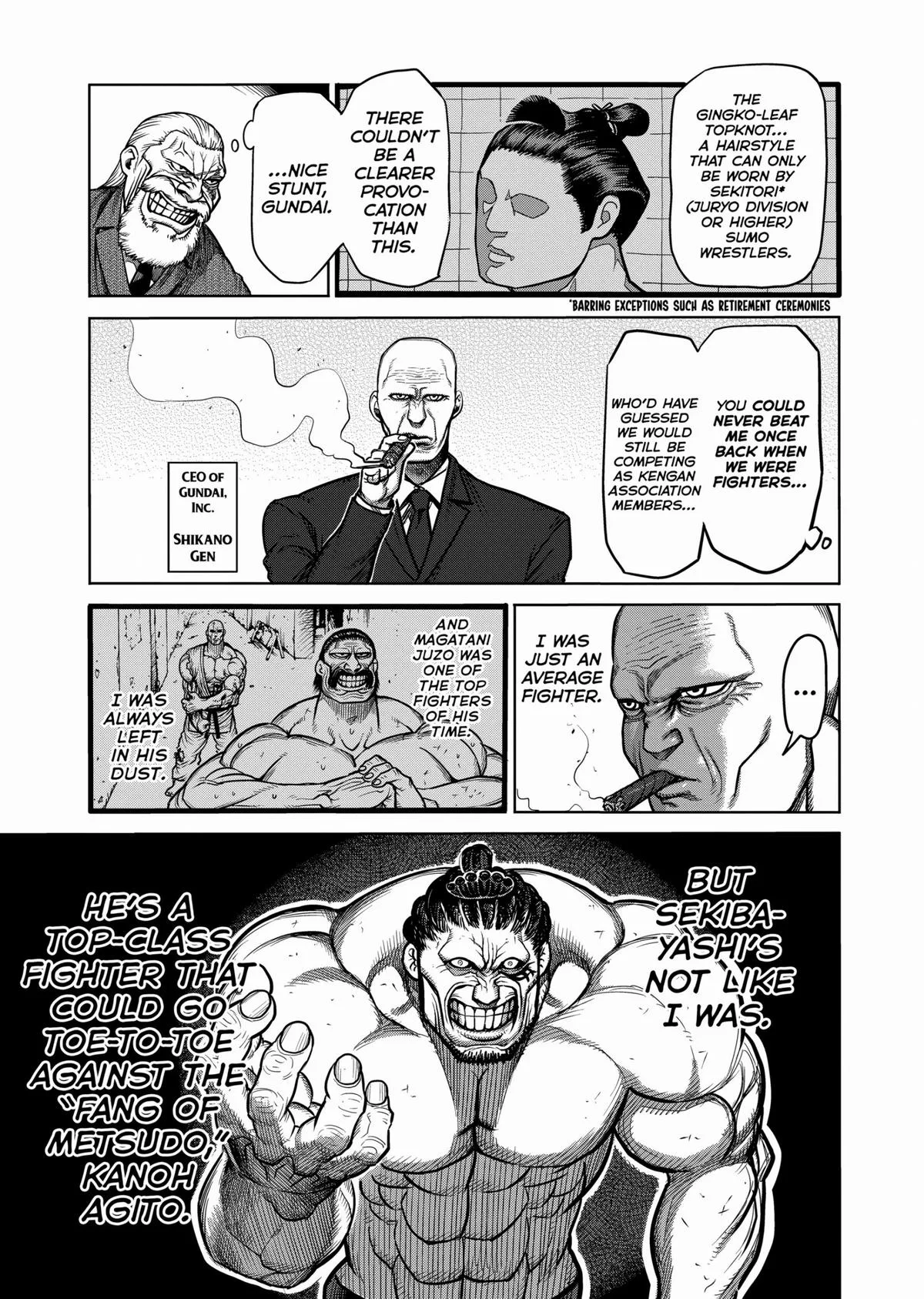 Kengan Ashura, chapter 75, page 9
