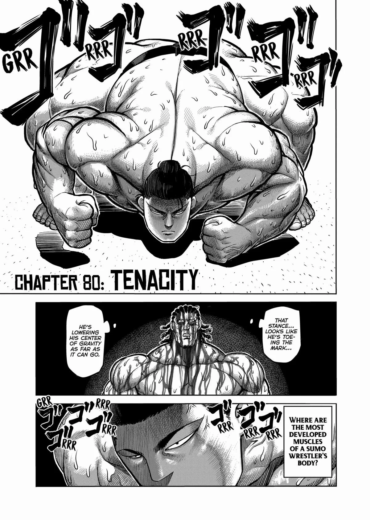 Kengan Ashura, chapter 80, page 1