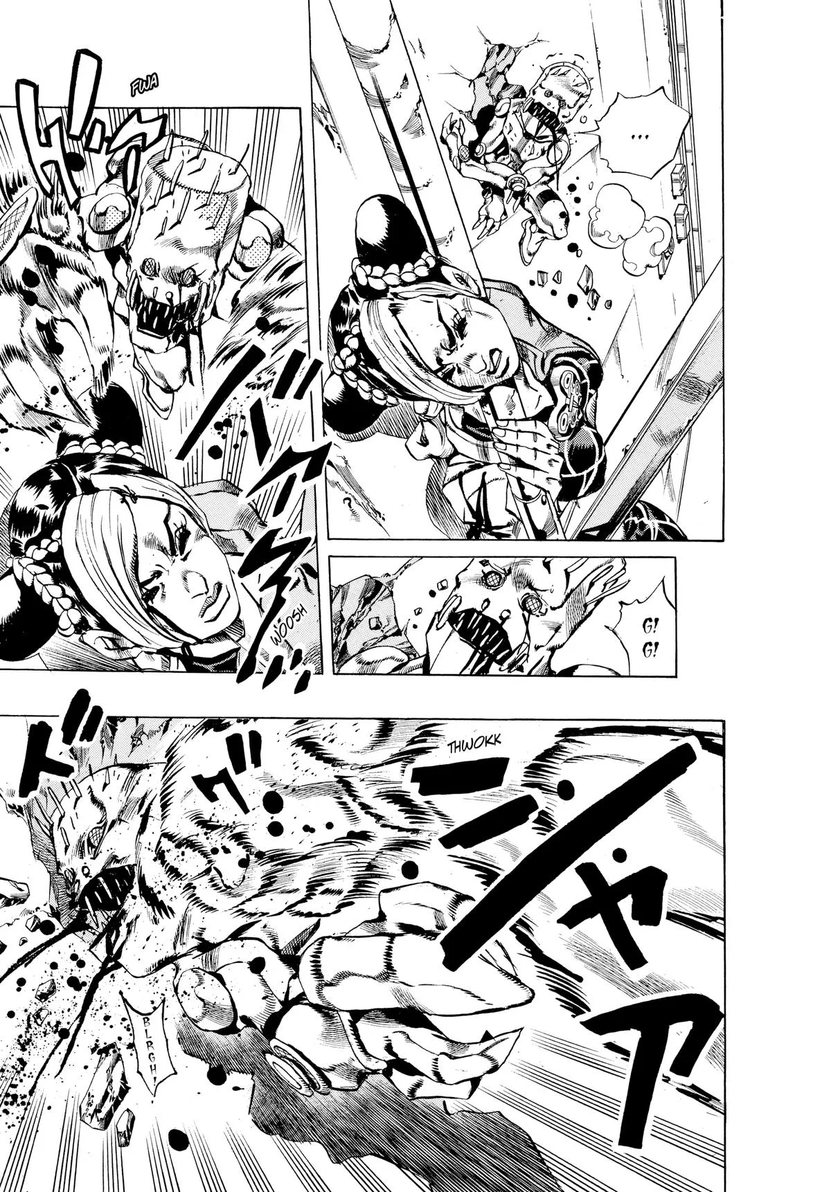 JoJo's Bizarre Adventure - Part 6 - Stone Ocean, chapter 8, page 17